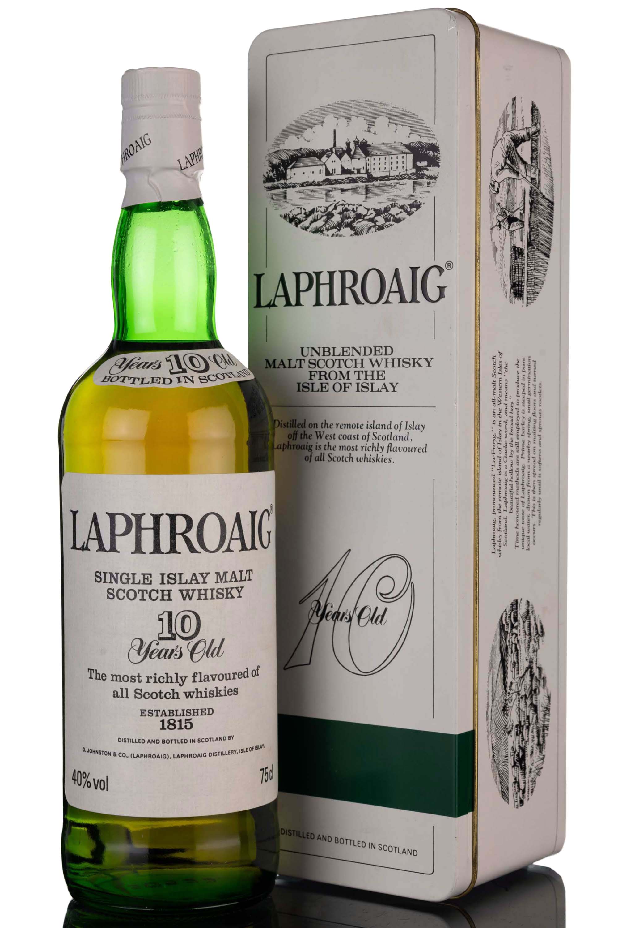 Laphroaig 10 Year Old - Circa 1990