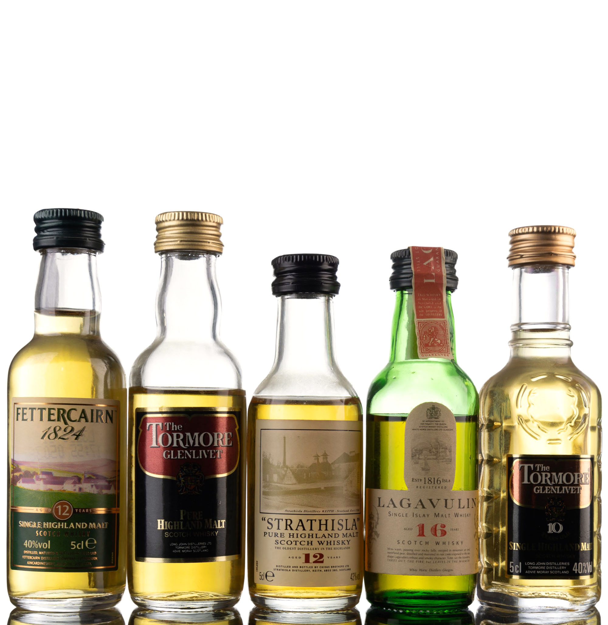 5 x Single Malt Miniatures