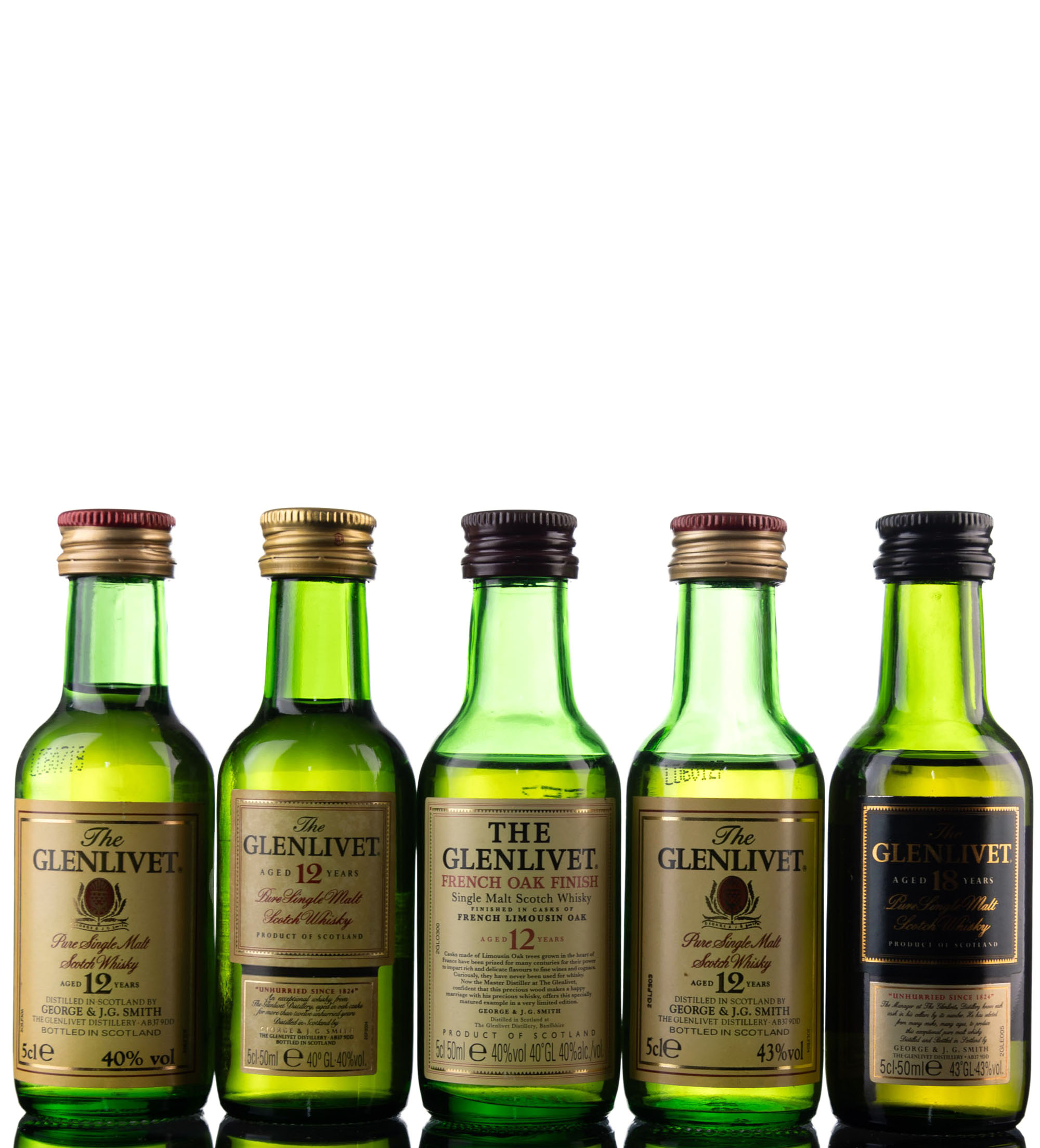 5 x Single Malt Miniatures