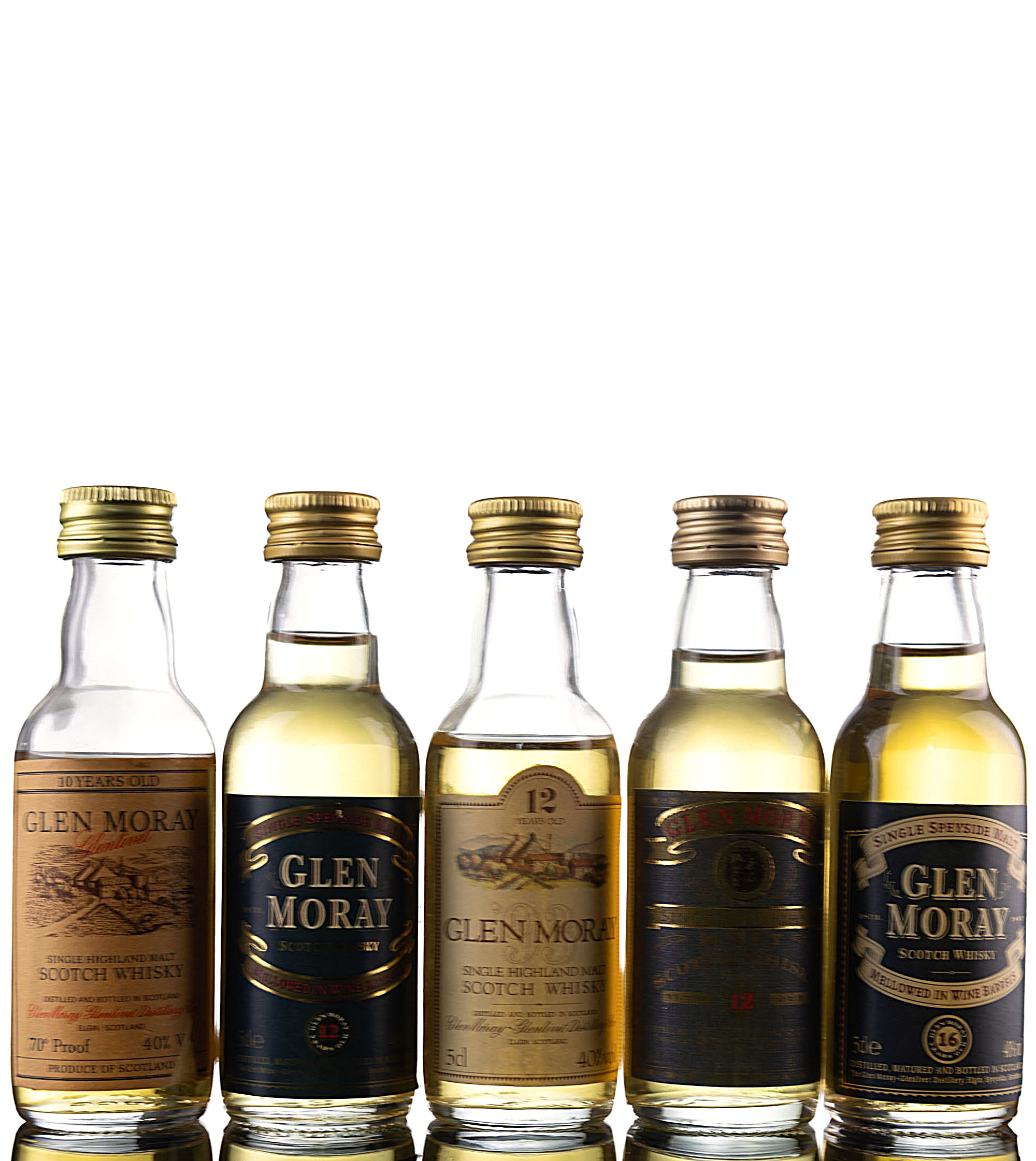 5 x Single Malt Miniatures