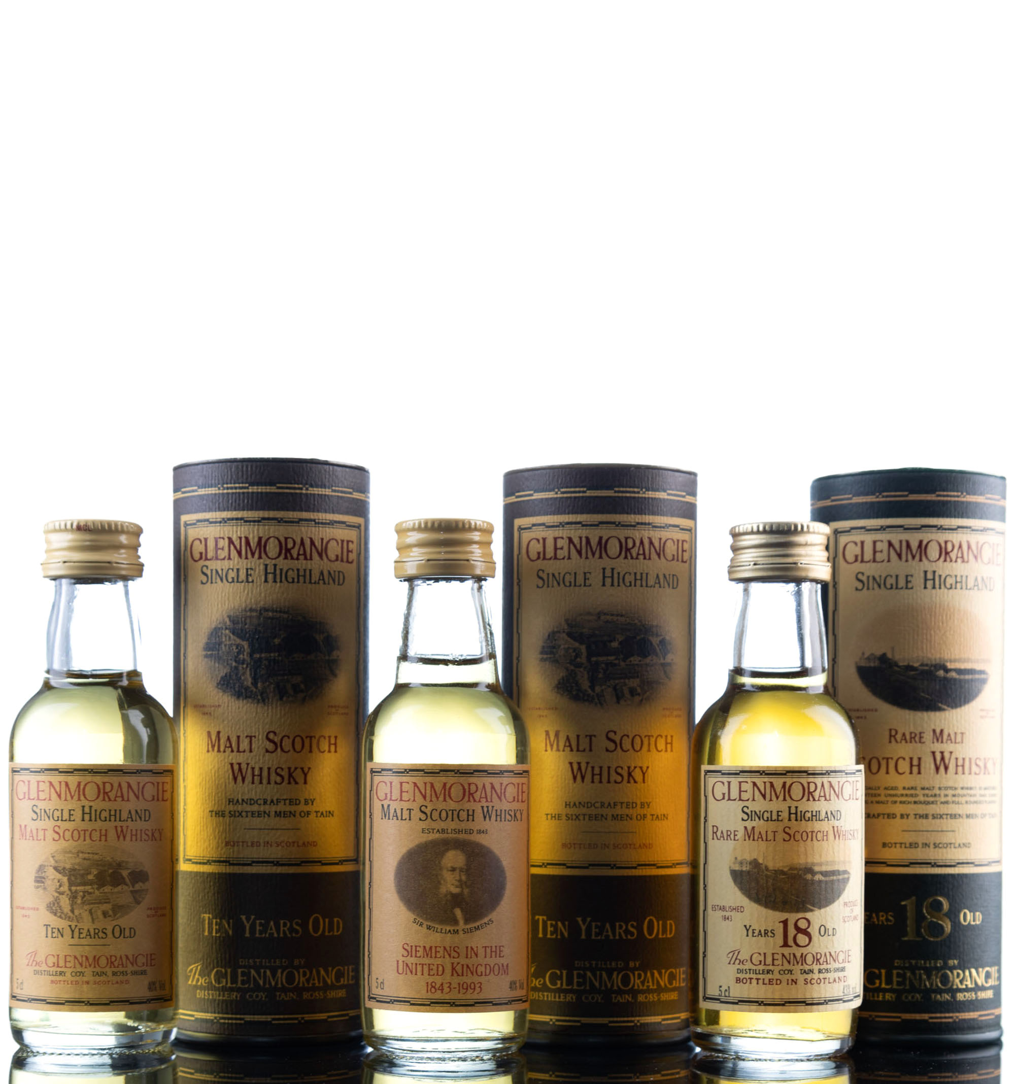 3 x Glenmorangie Miniatures