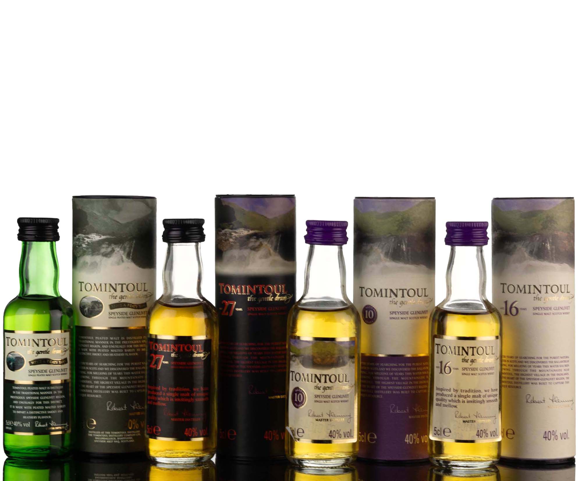 4 x Single Malt Miniatures