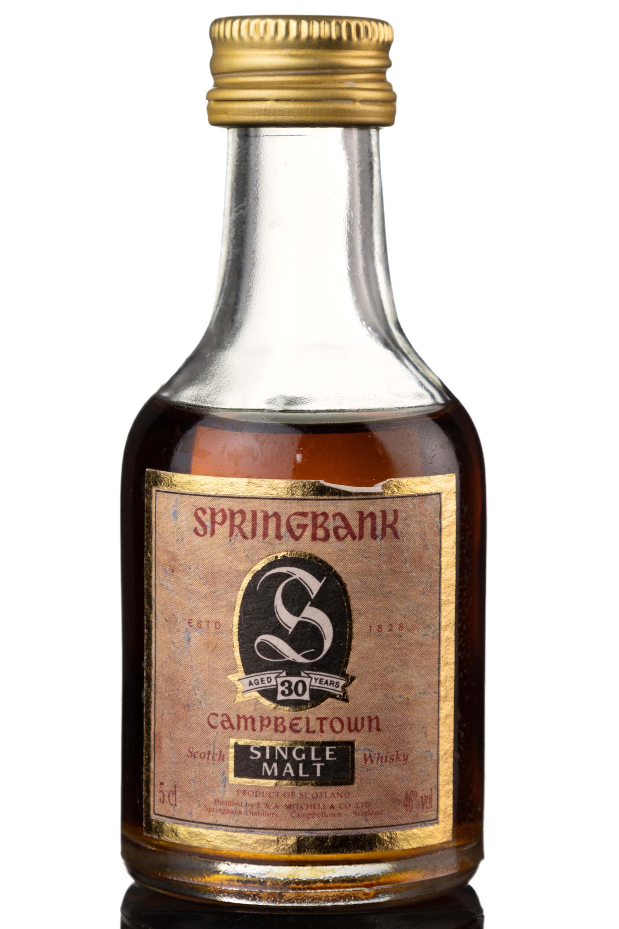 Springbank 30 Year Old - Miniature