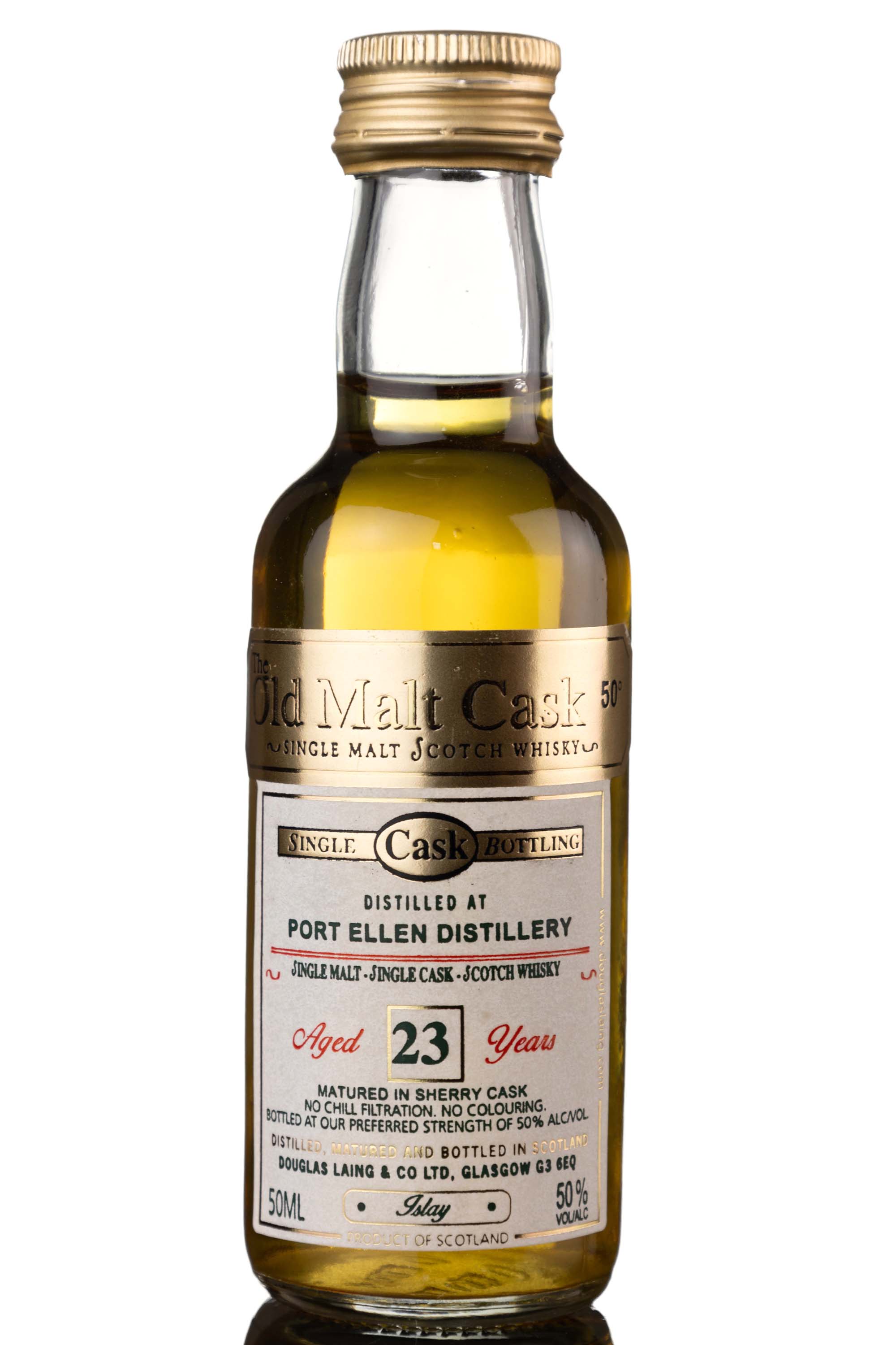 Port Ellen 23 Year Old - Douglas Laing Old Malt Cask Miniature