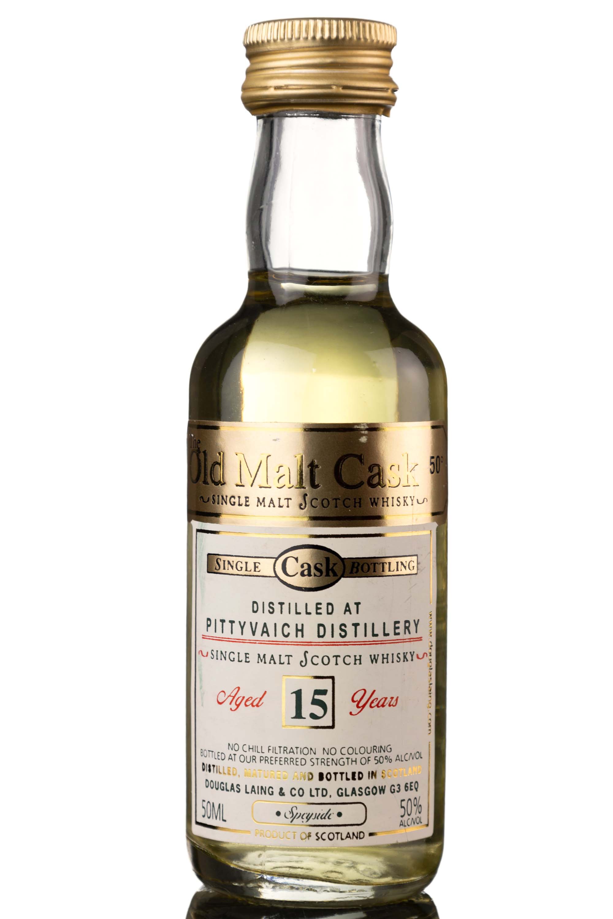 Pittyvaich 15 Year Old - Douglas Laing Old Malt Cask Miniature