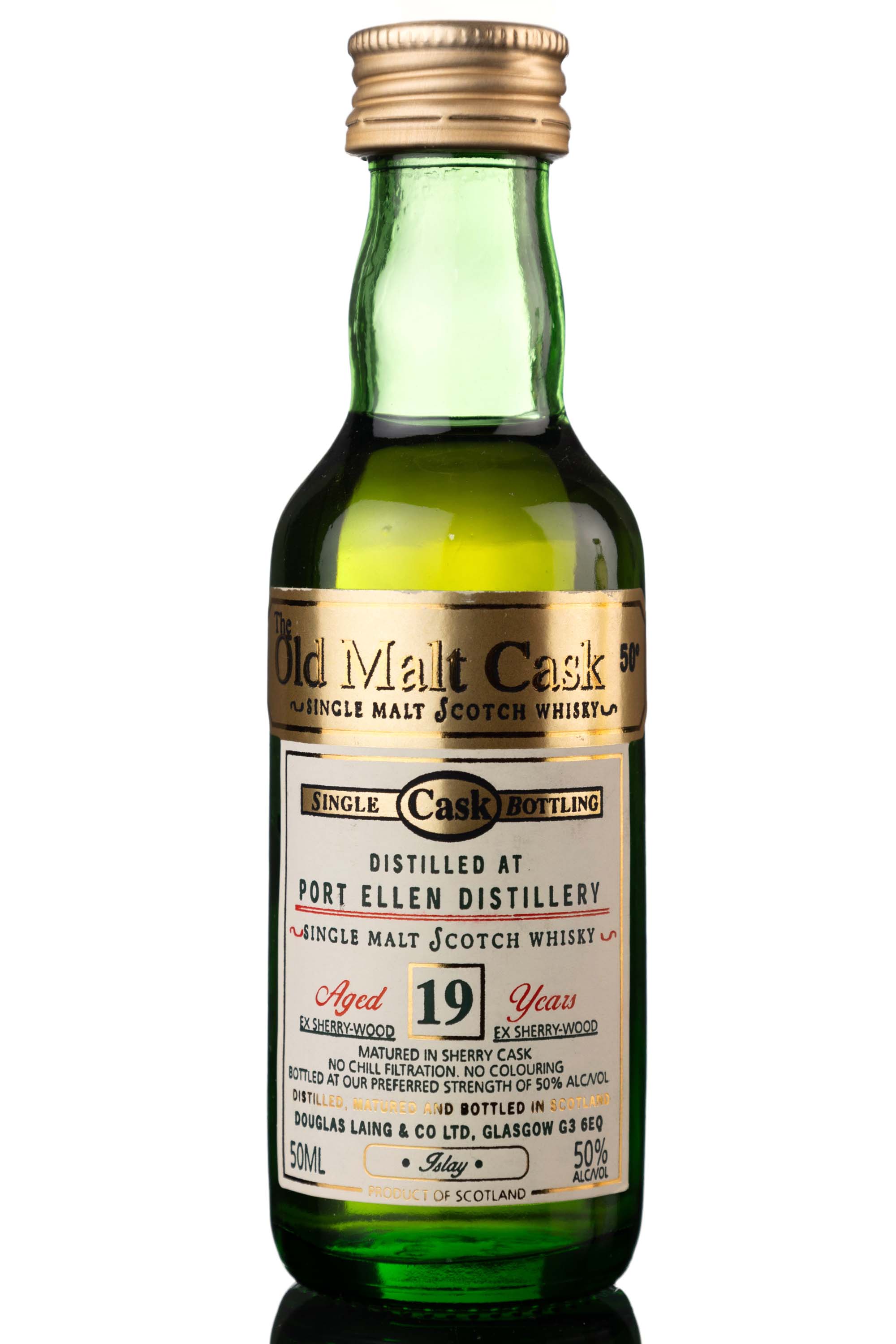 Port Ellen 19 Year Old - Douglas Laing Old Malt Cask Miniature