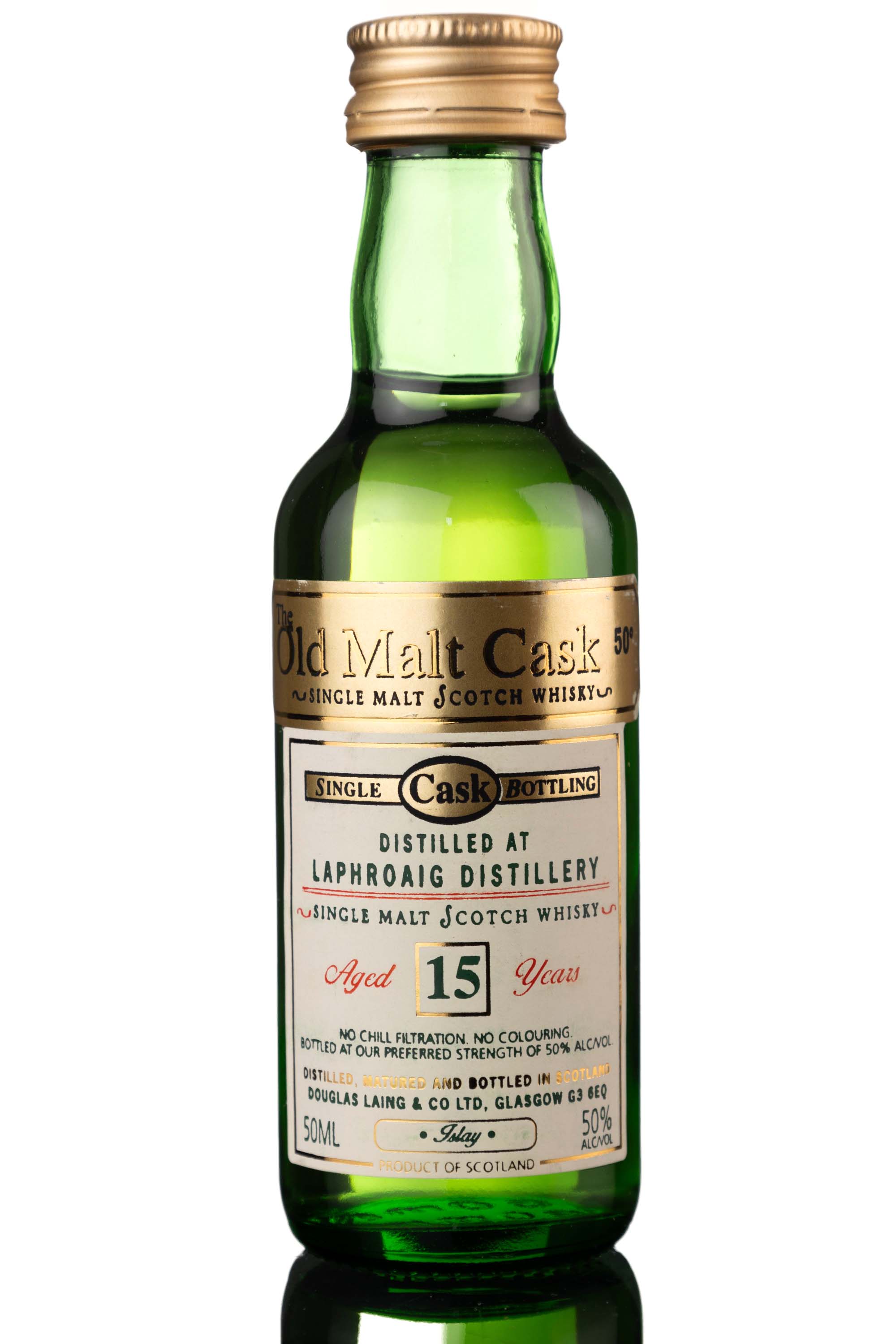 Laphroaig 15 Year Old - Douglas Laing Old Malt Cask Miniature