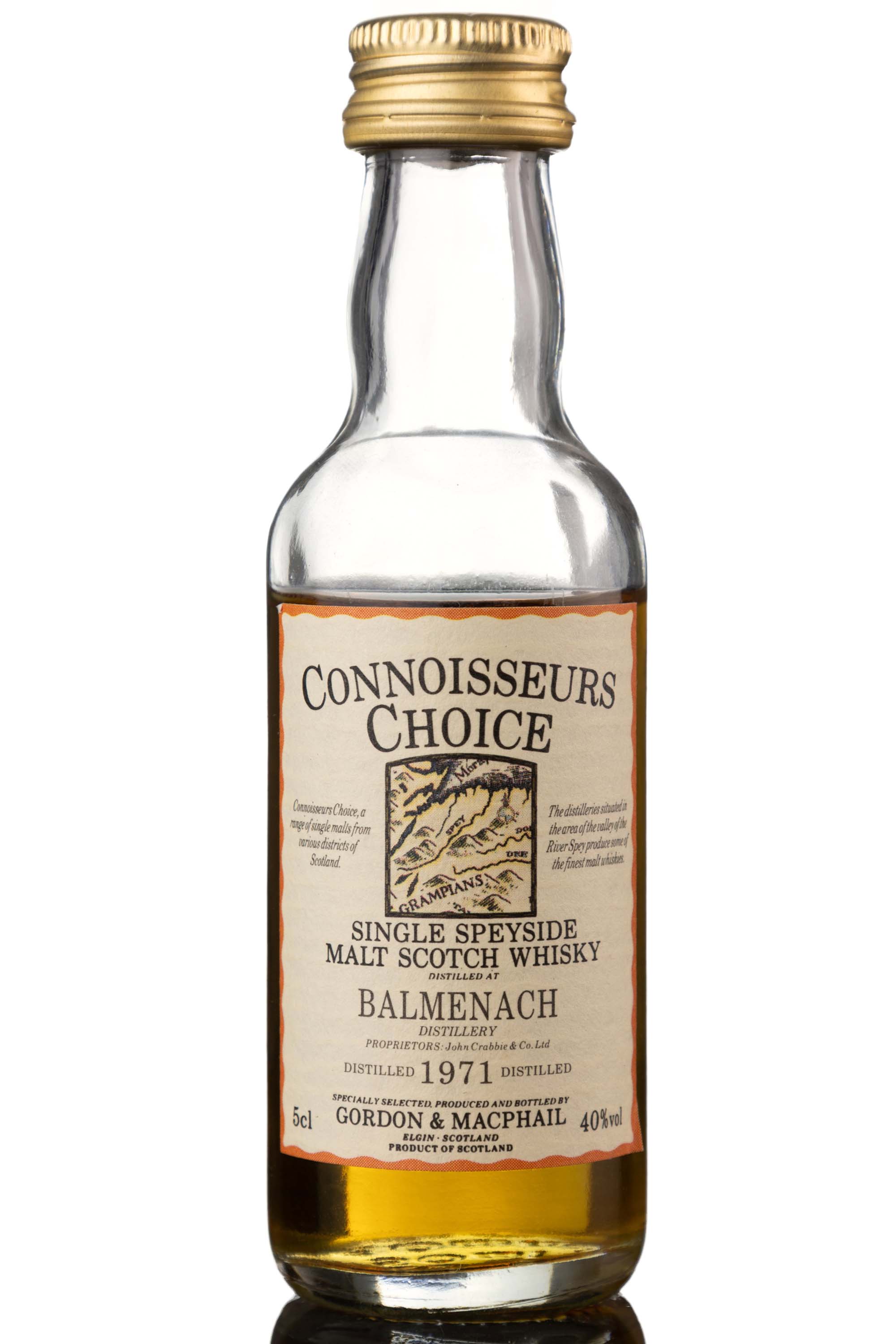 Balmenach 1971 - Gordon & MacPhail - Connoisseurs Choice - Miniature