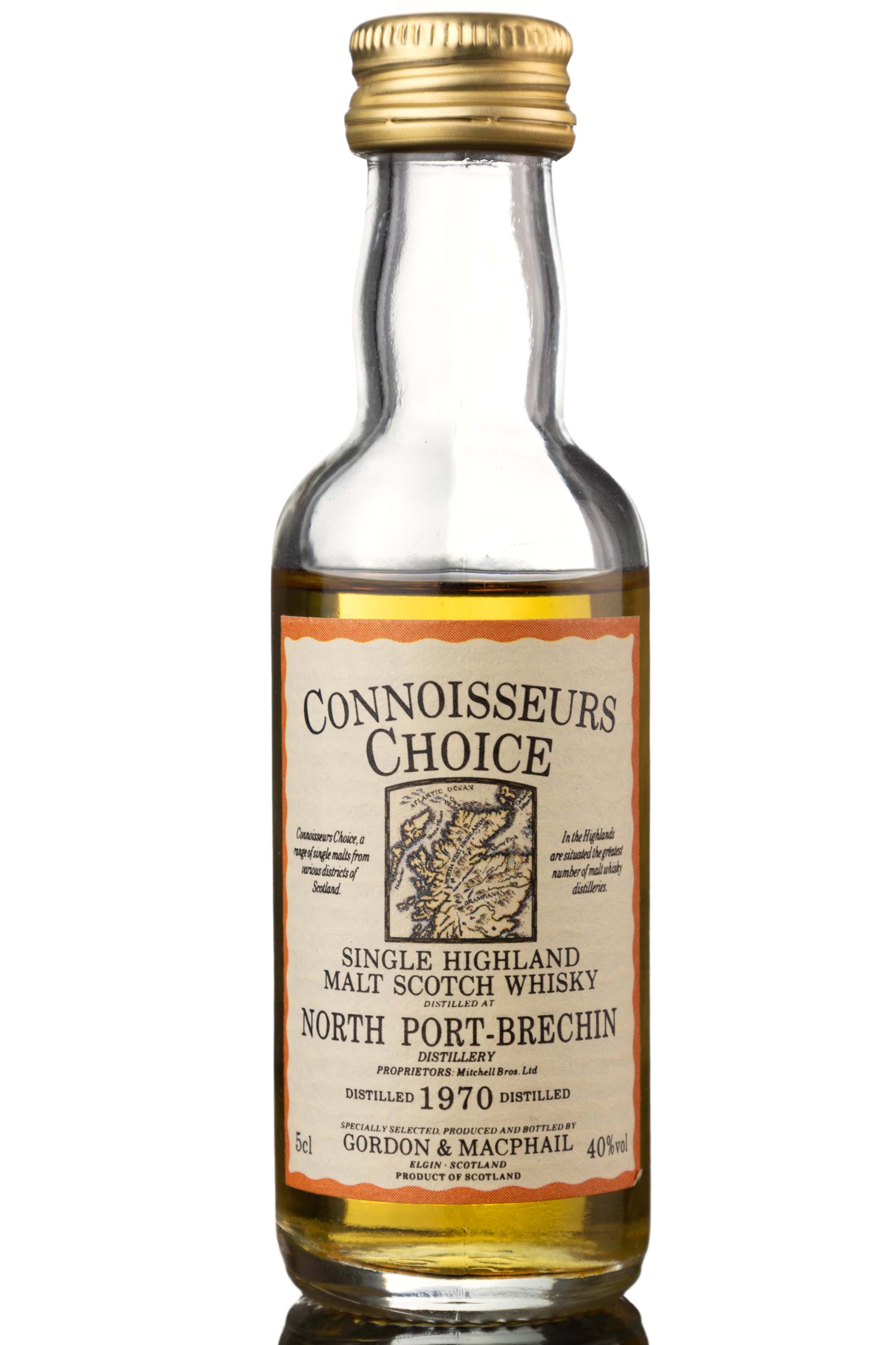 North Port-Brechin 1970 Connoisseurs Choice Miniature