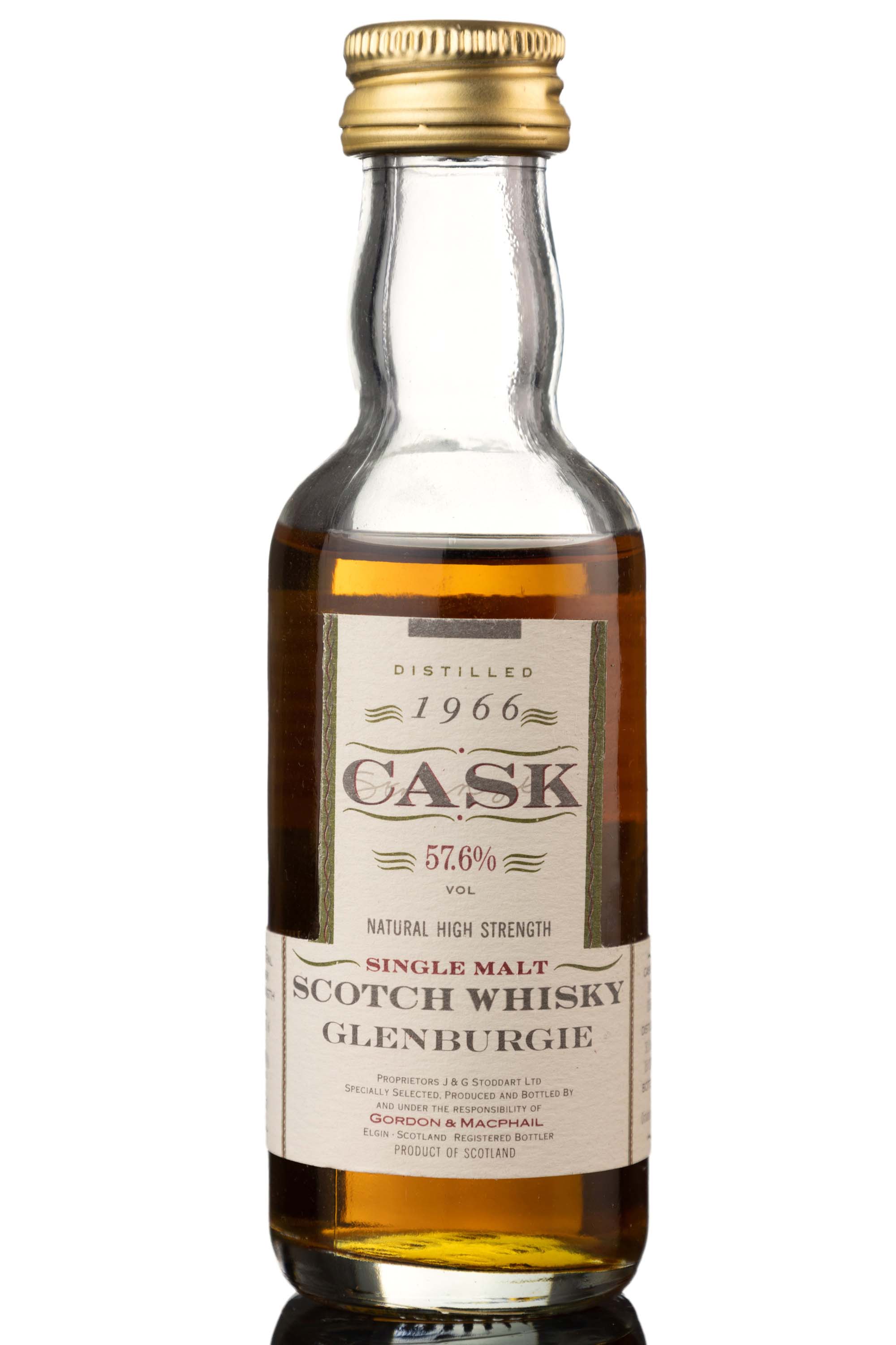 Glenburgie 1966-1993 - Cask Strength - Gordon & MacPhail Miniature