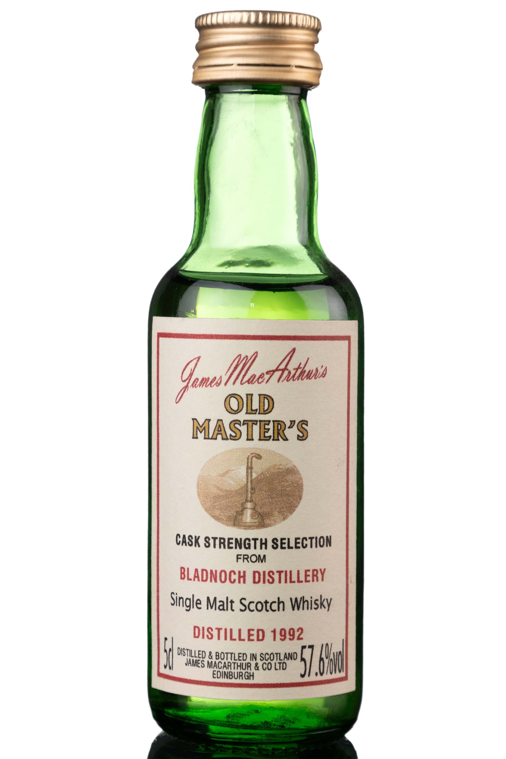Bladnoch 1992 - James MacArthur - Old Masters Miniature