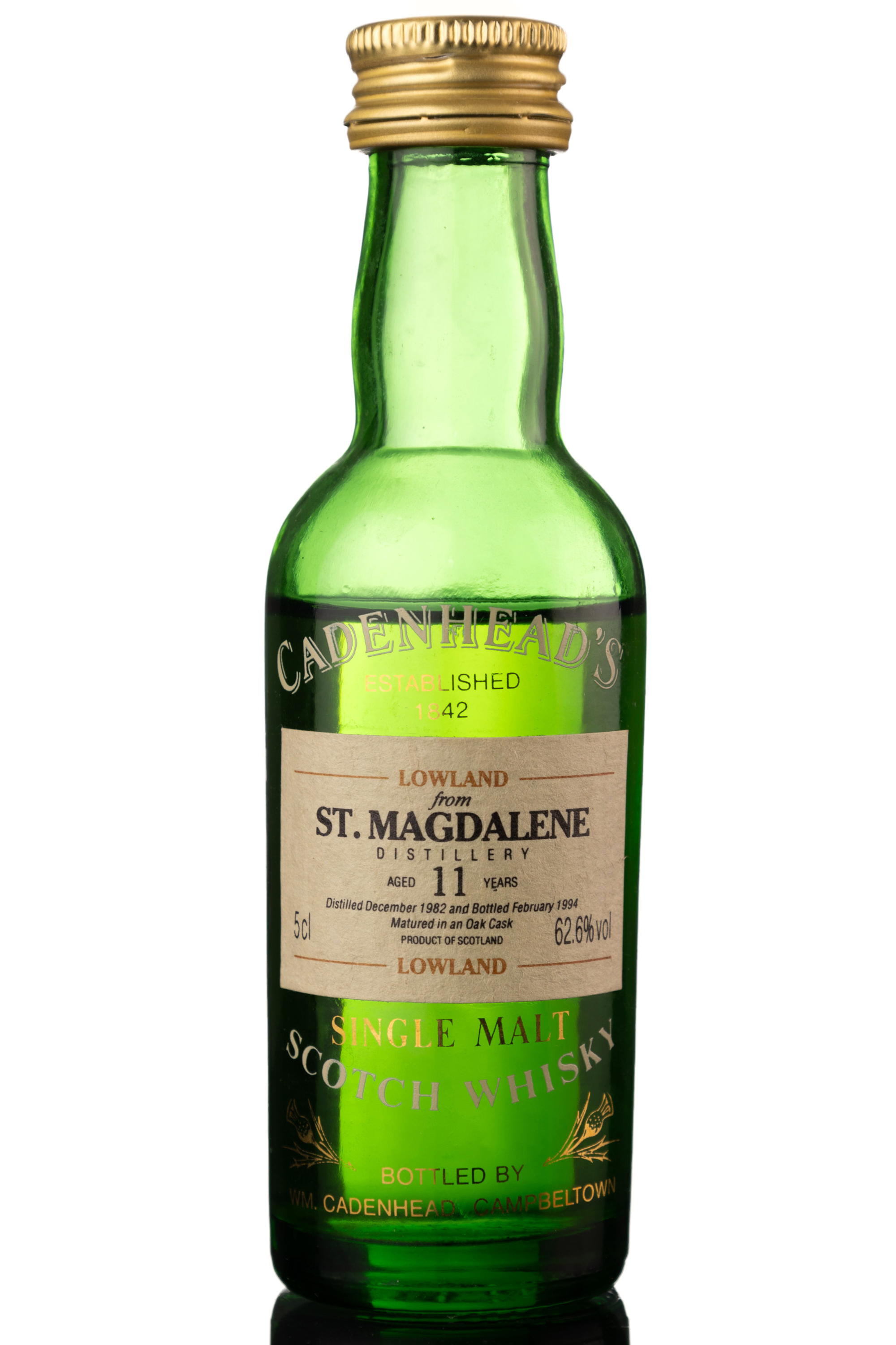 St Magdalene 1982-1994 - 11 Year Old - Cadenheads Miniature