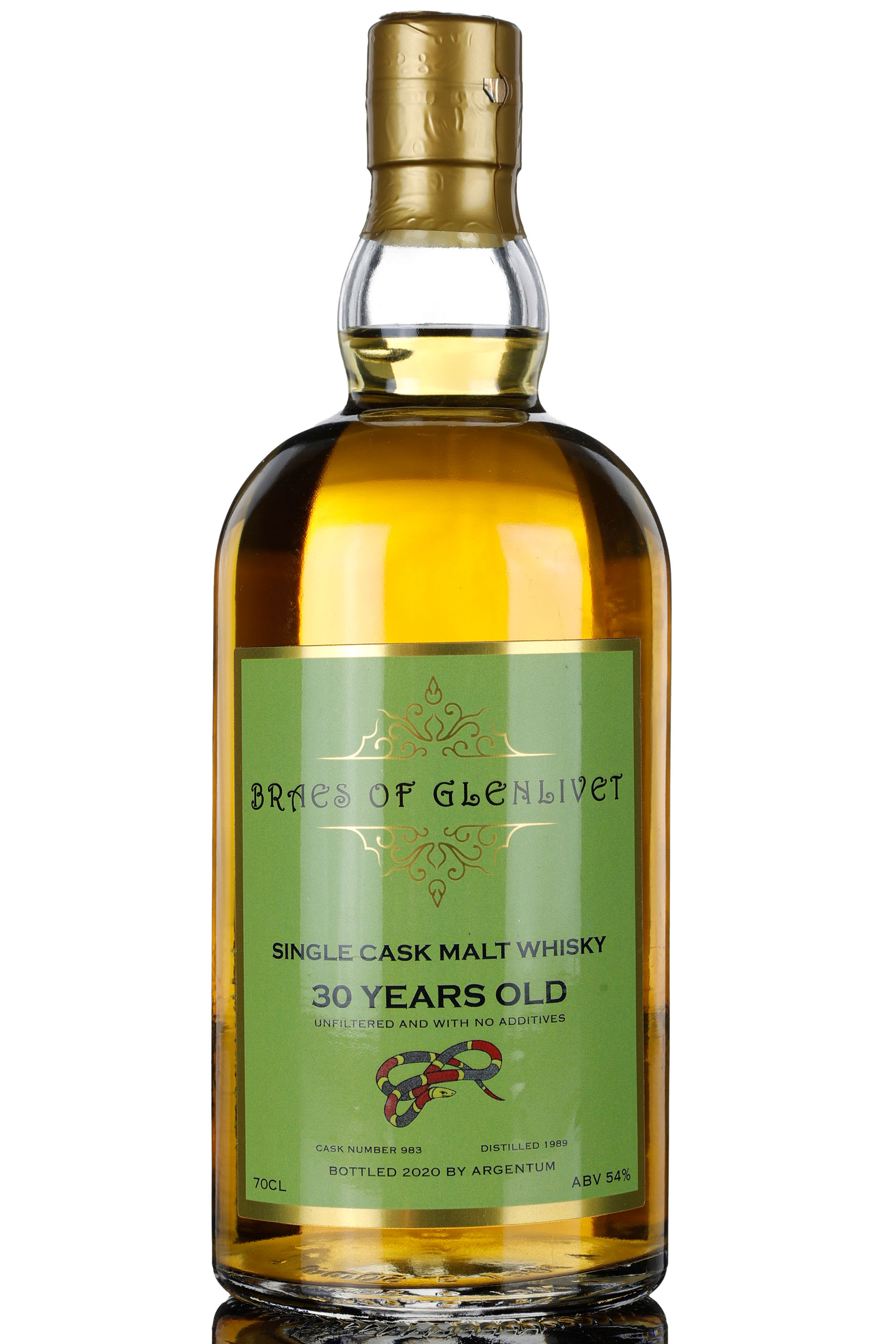Braes Of Glenlivet 1989-2020 - 30 Year Old - Single Cask 983