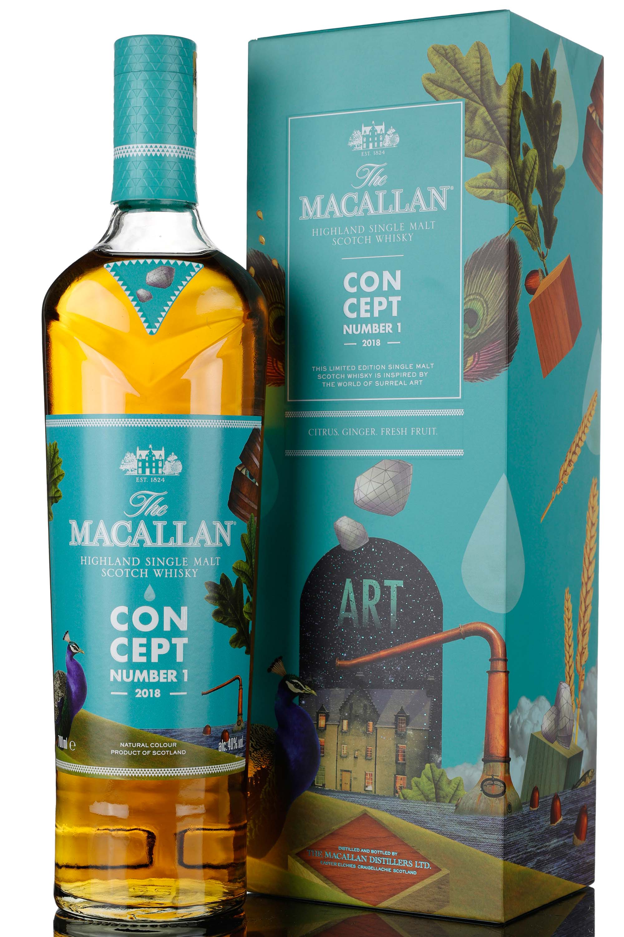 Macallan Concept Number 1 - The World Of Surreal Art - 2018 Release