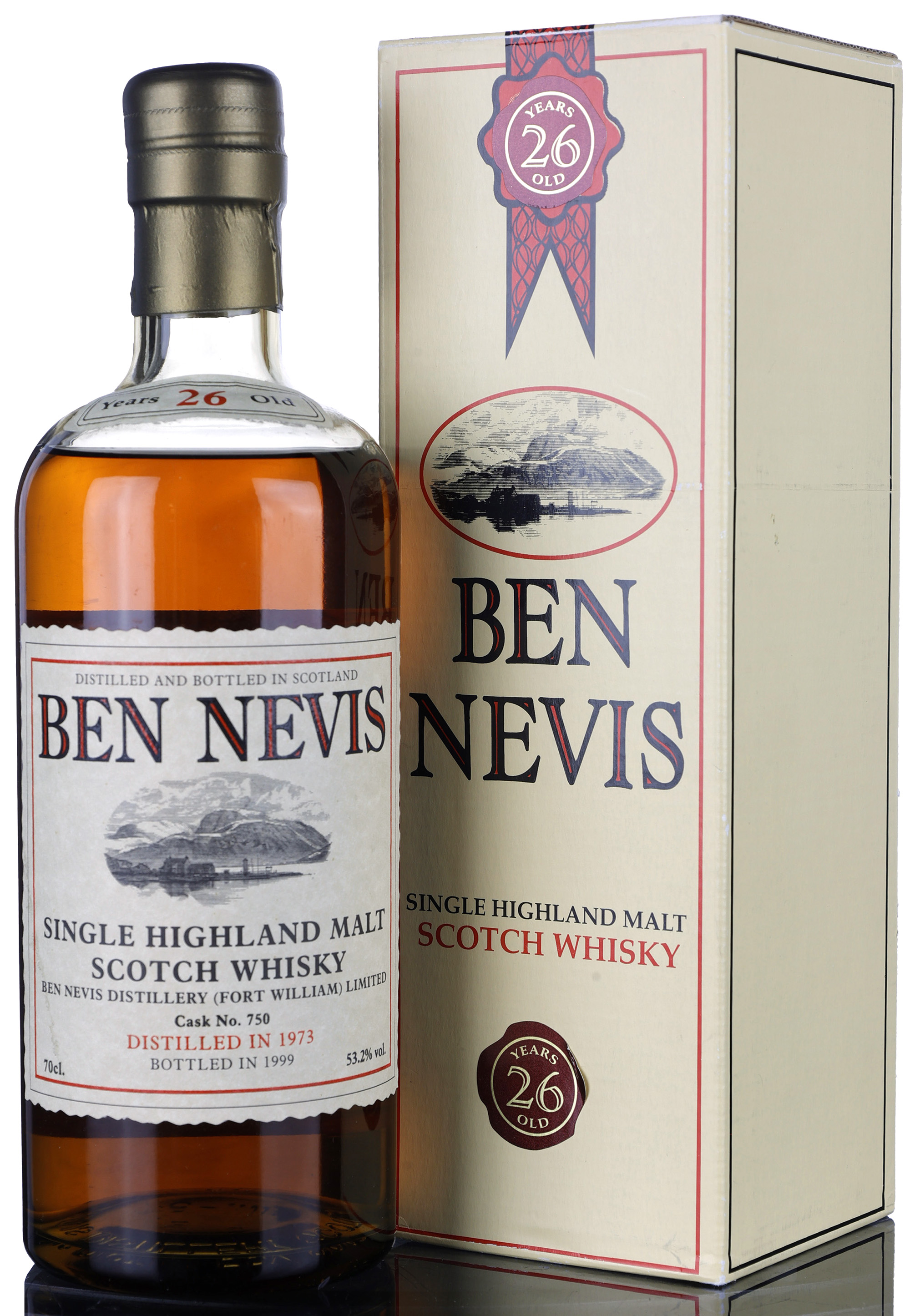 Ben Nevis 1973-1999 - 26 Year Old - Single Cask 750