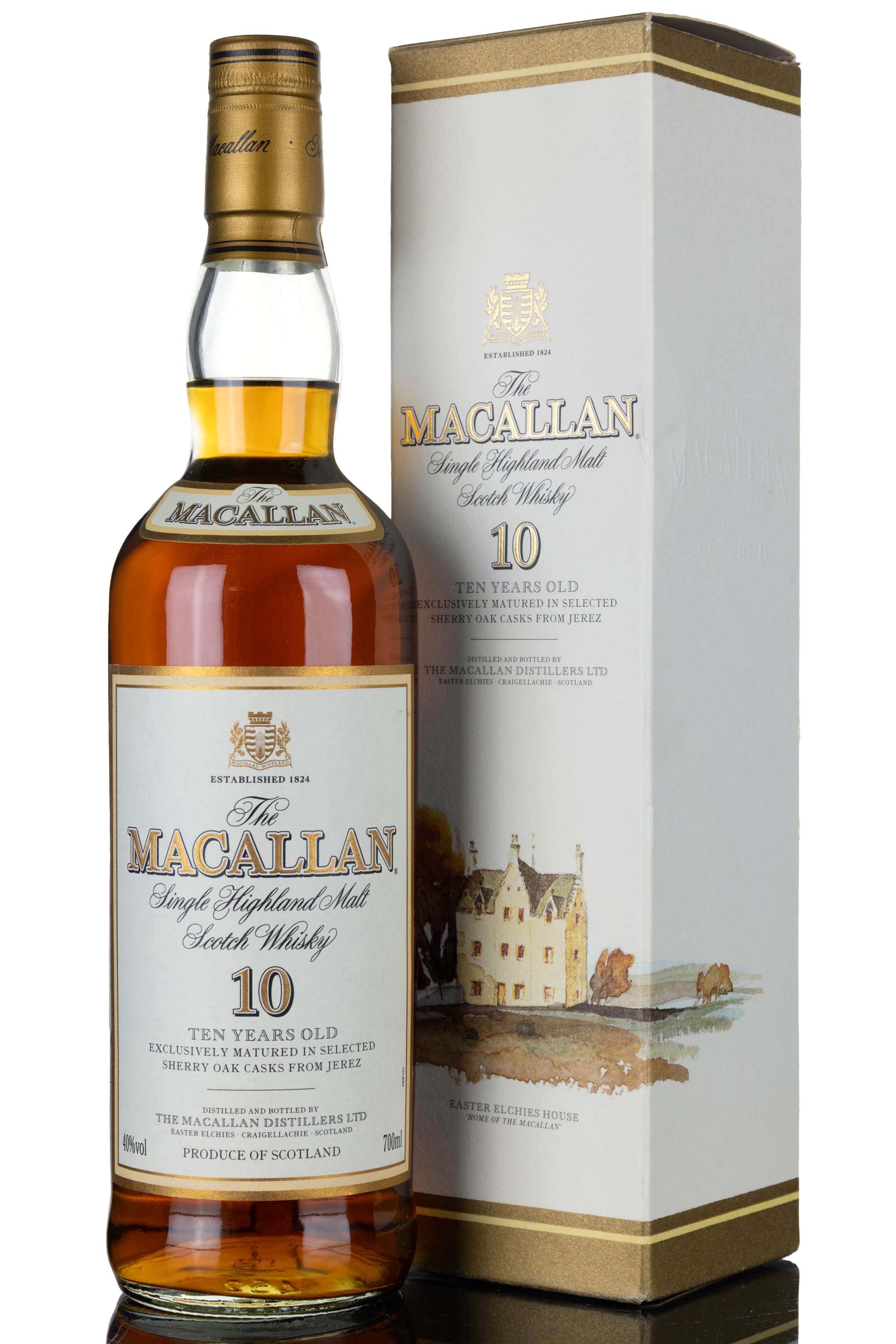 Macallan 10 Year Old - Sherry Cask - Early 2000s