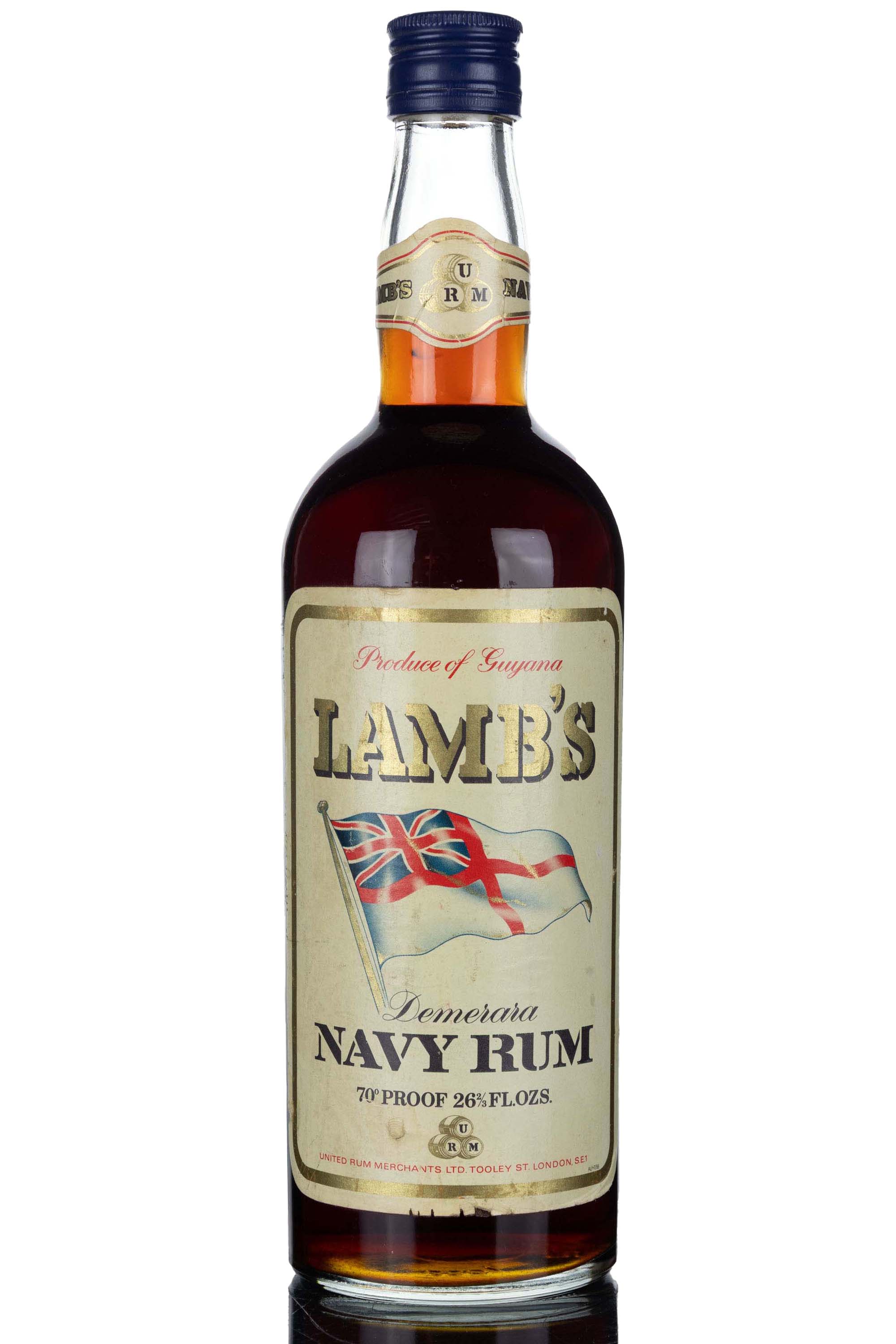 Lambs Demerara Navy Rum - Post 1966