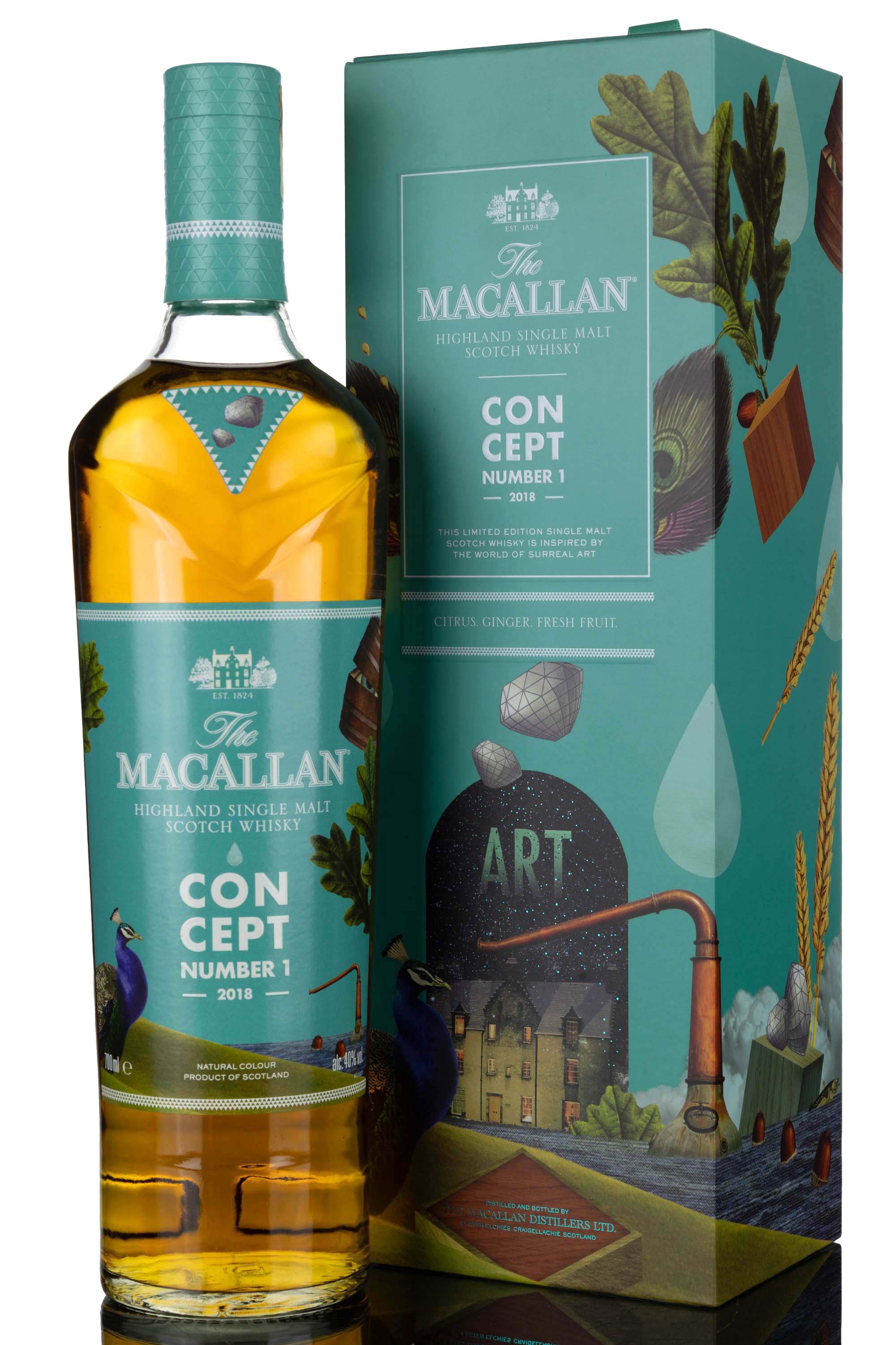 Macallan Concept Number 1 - The World Of Surreal Art - 2018 Release