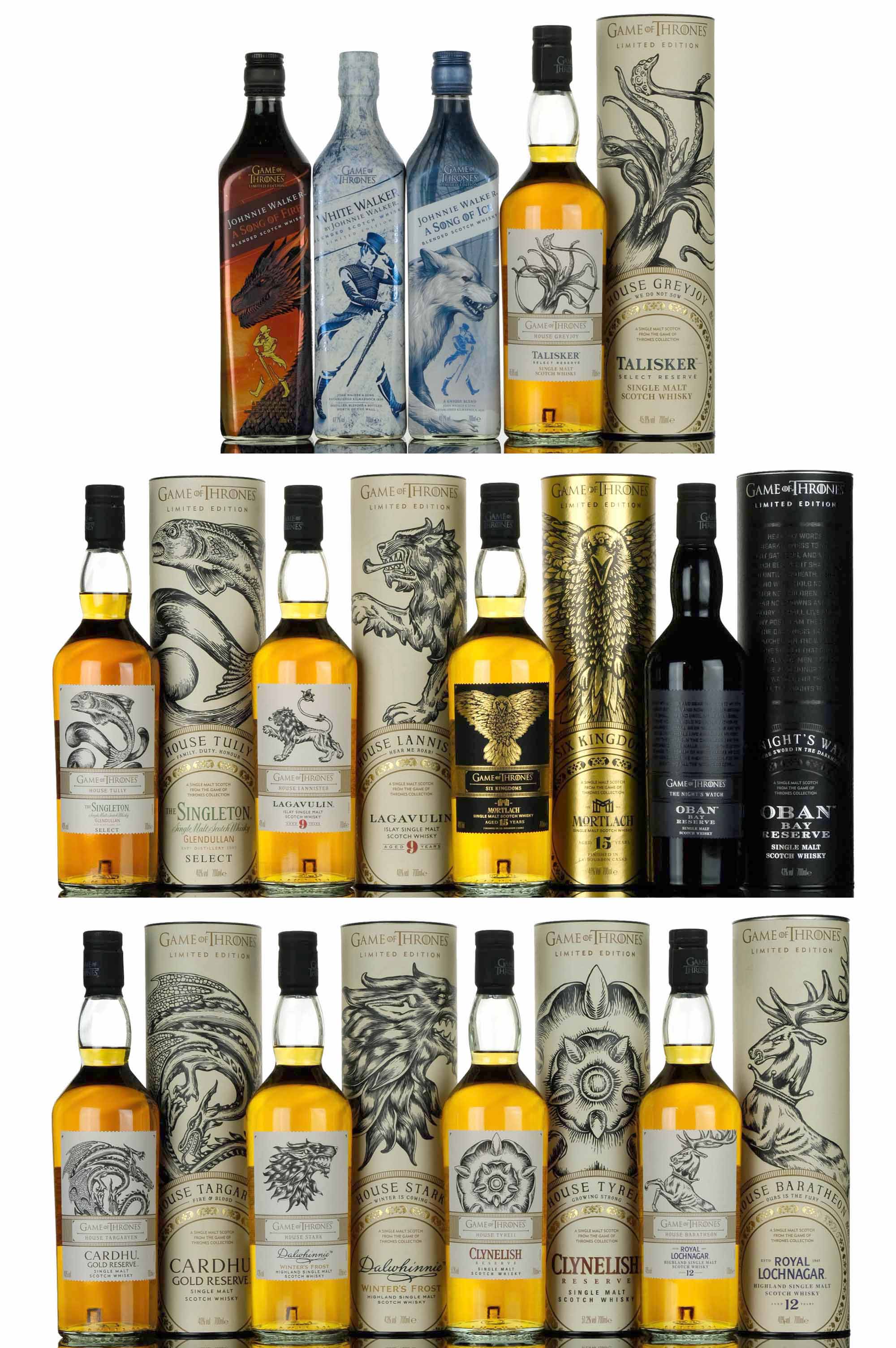 Game Of Thrones - Set Of 12