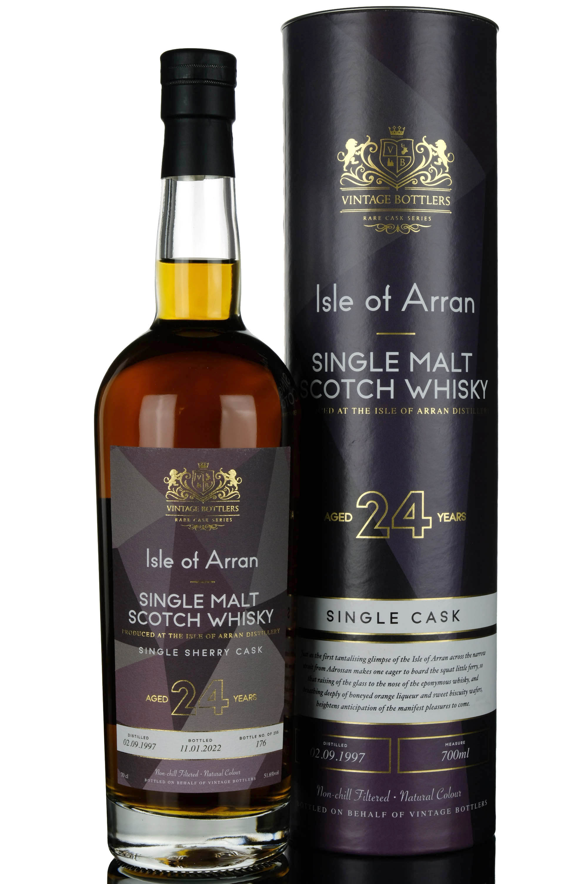 Arran 1997-2022 - 24 Year Old - Vintage Bottlers - Rare Cask Series - Single Cask