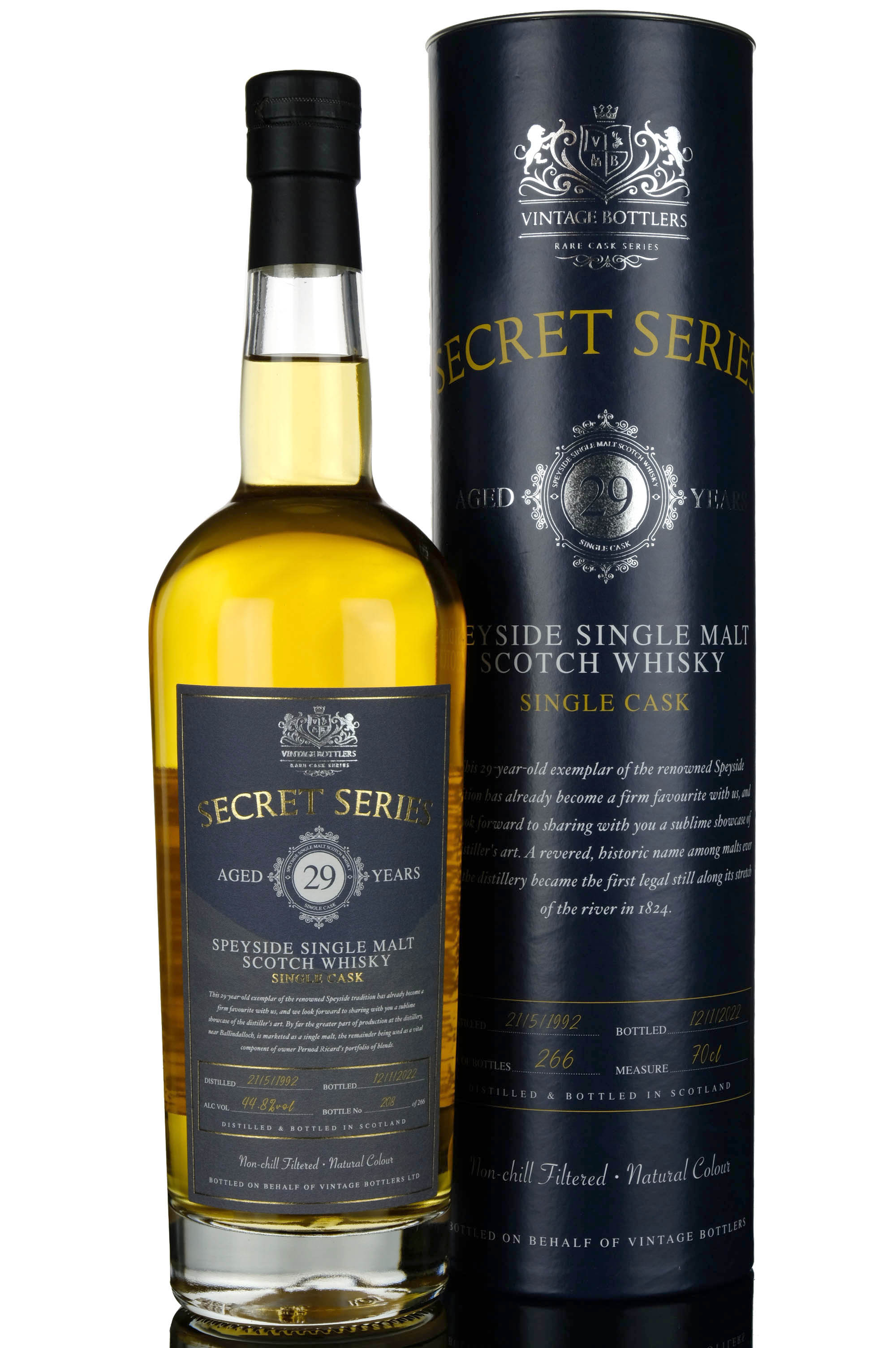 Secret Speyside (Glenlivet) 1992-2022 - 29 Year Old - Vintage Bottlers - Rare Cask Series 