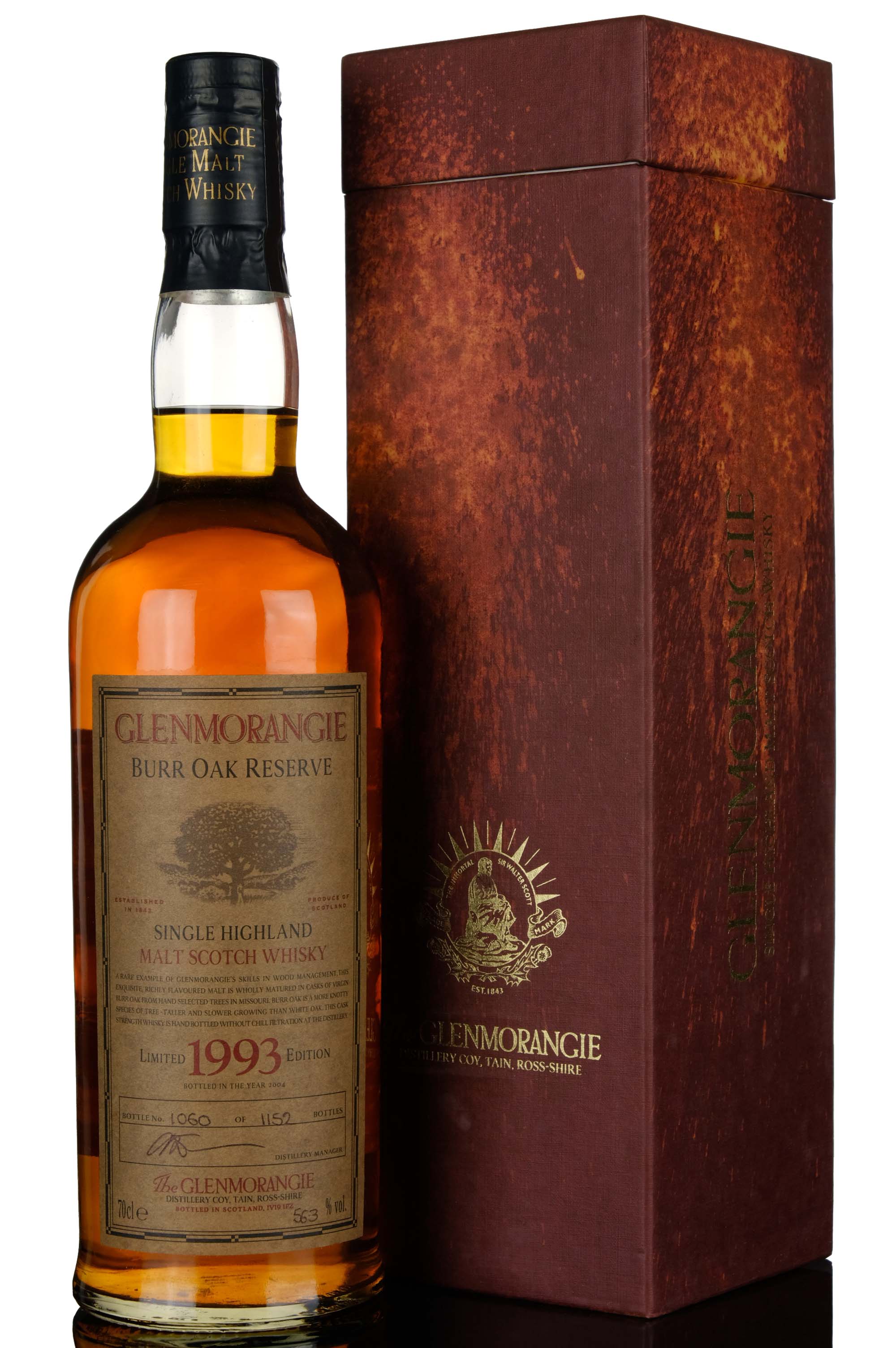Glenmorangie 1993-2004 - Burr Oak Reserve