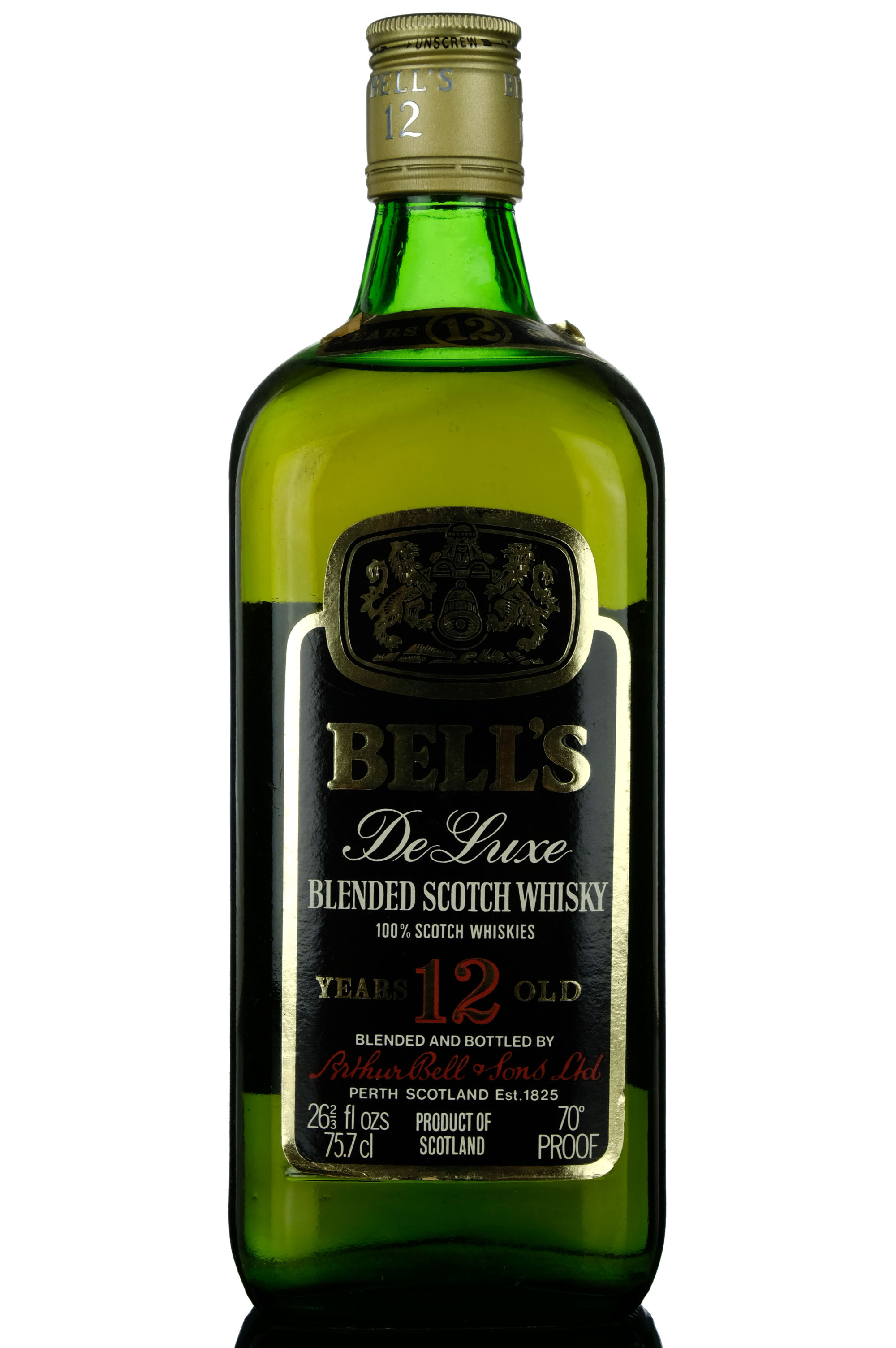 Bells 12 Year Old - De Luxe - Late 1970s
