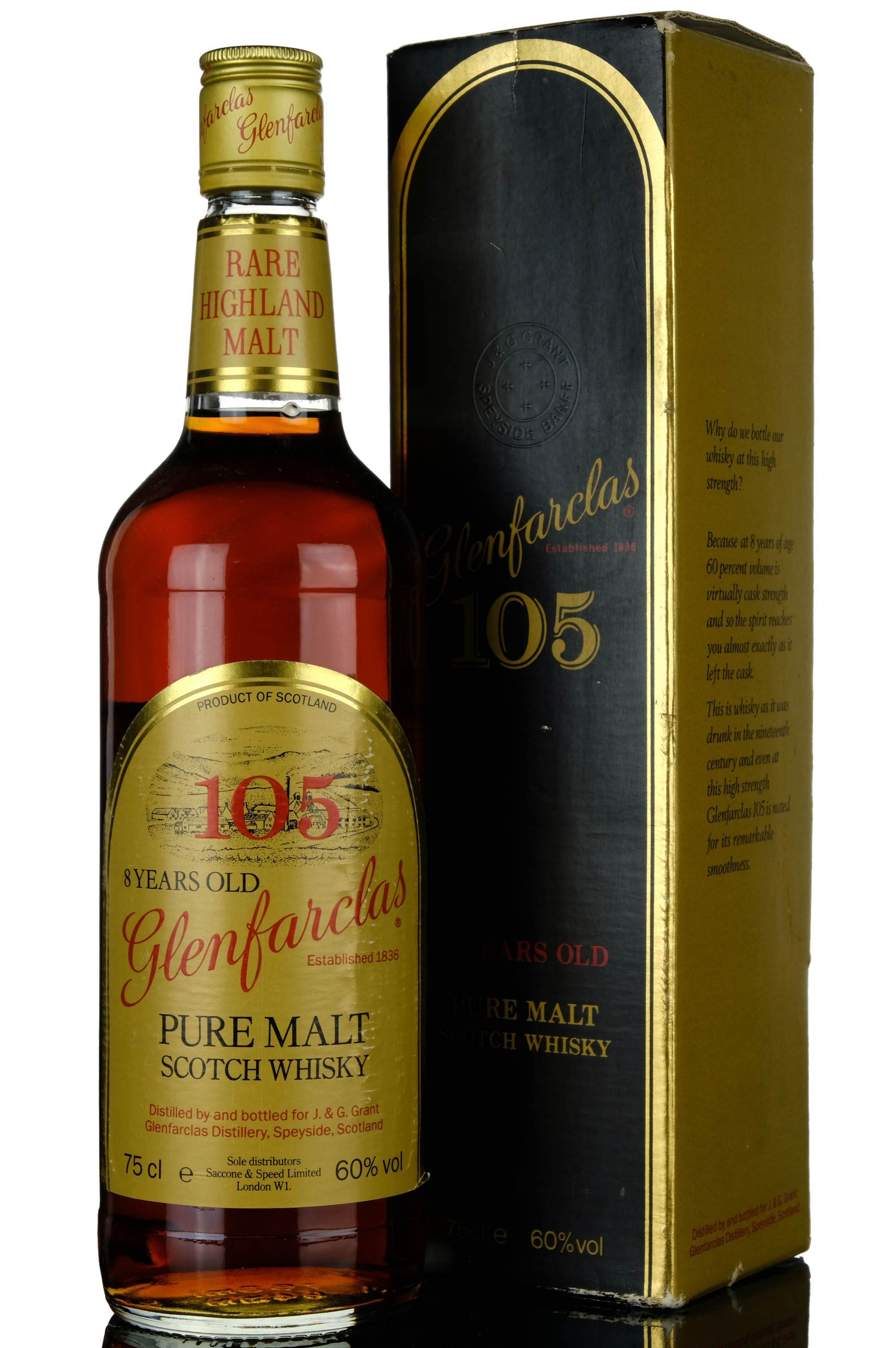 Glenfarclas 8 Year Old - 105 - 1980s