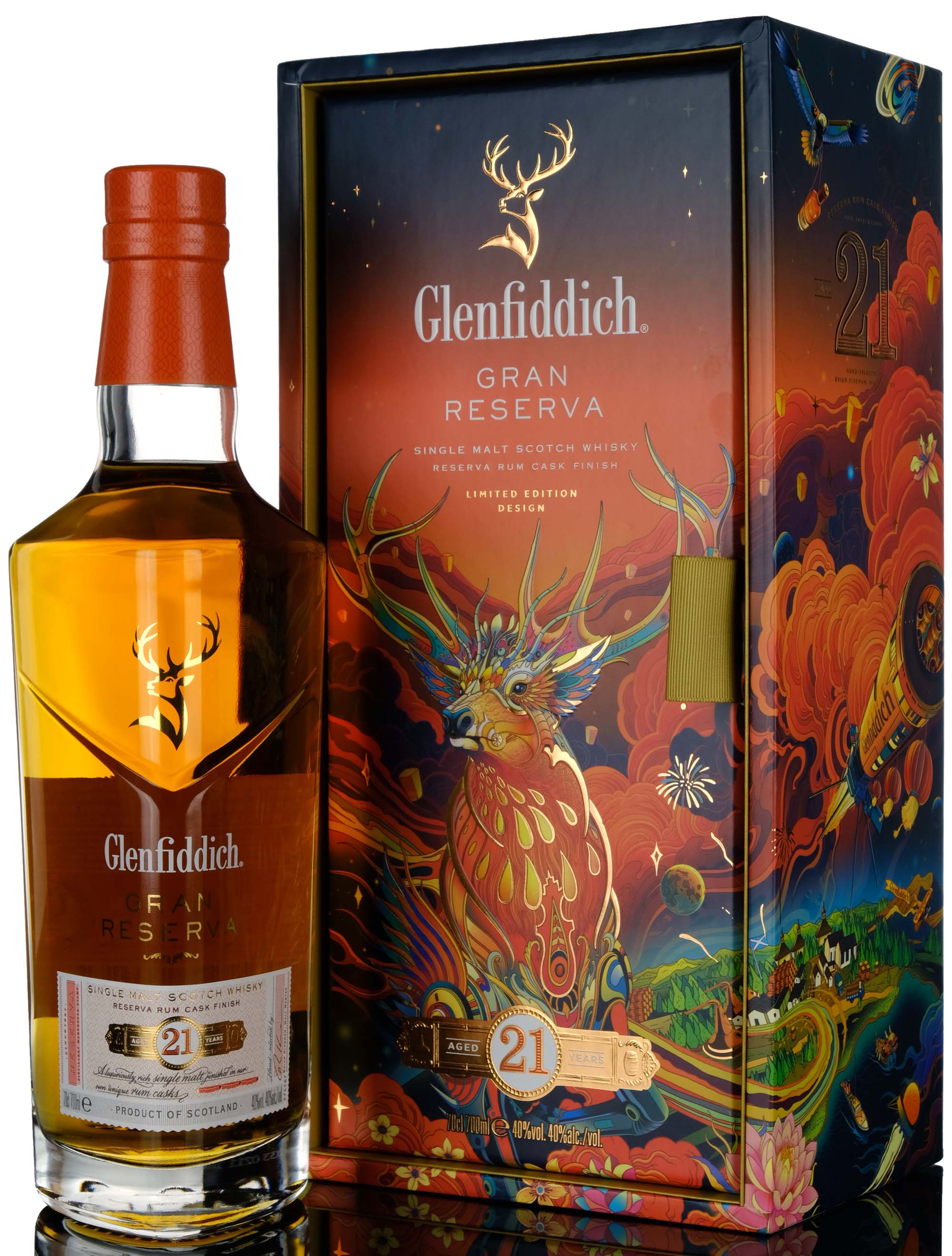 Glenfiddich 21 Year Old - Gran Reserva - Chinese New Year 2022 Limited Edition