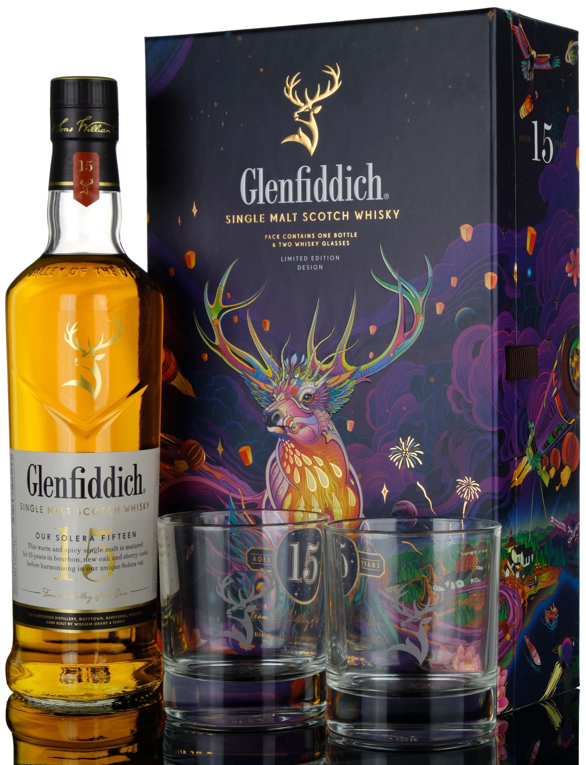 Glenfiddich 15 Chinese New Year Gift Set