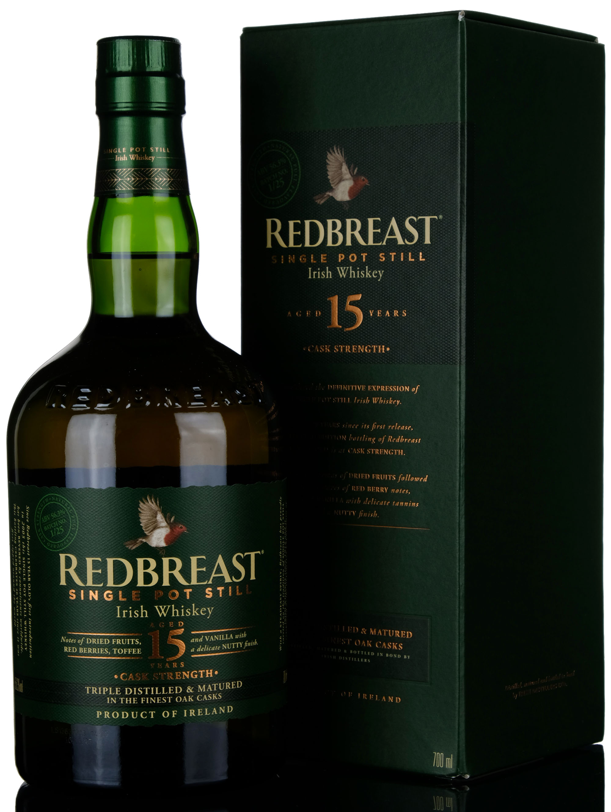 Redbreast 15 Year Old - Cask Strength - Batch 1-25 - 2025 Release