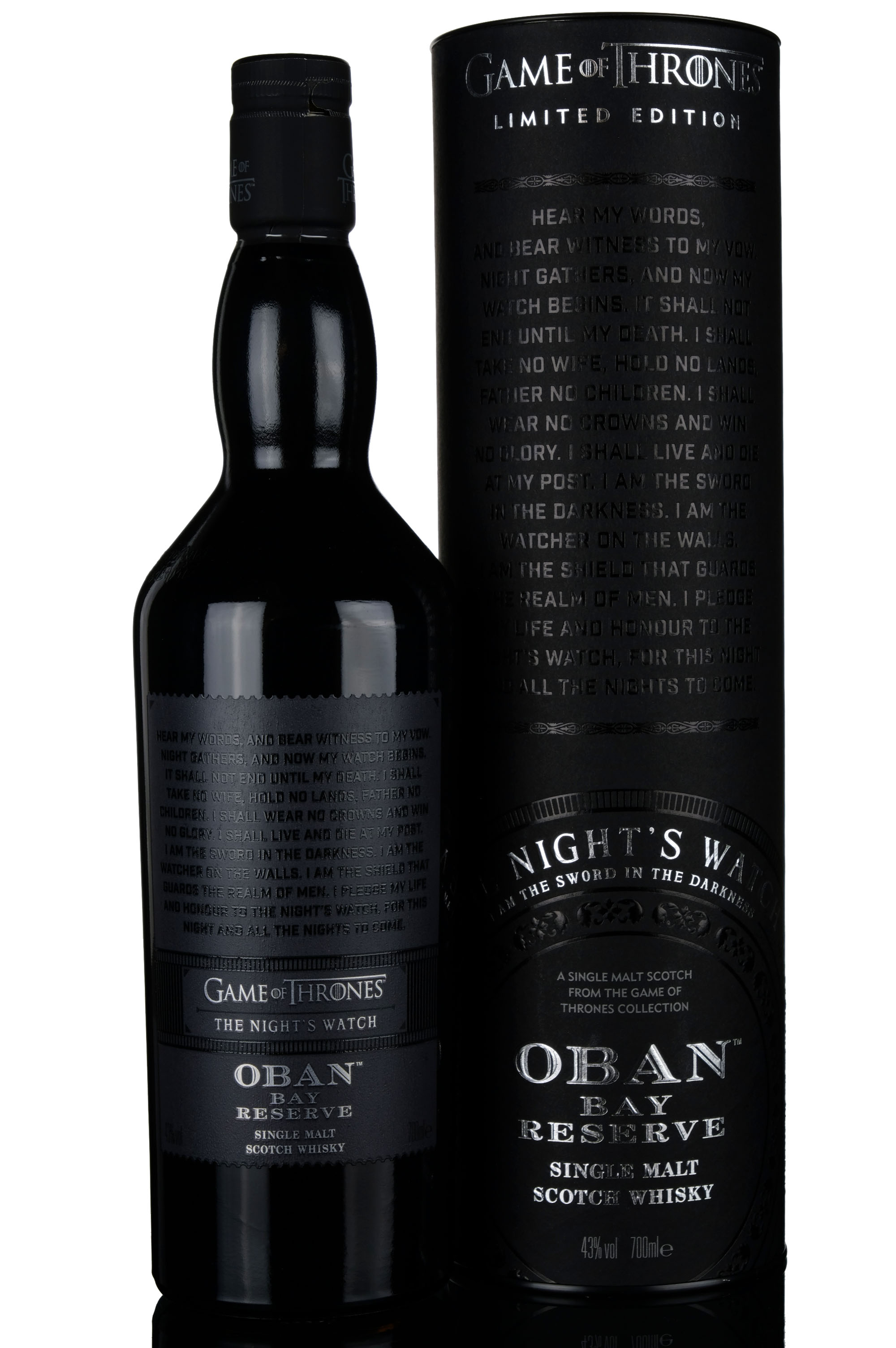 Oban Little Bay Reserve - The Nights Watch Game of Thrones