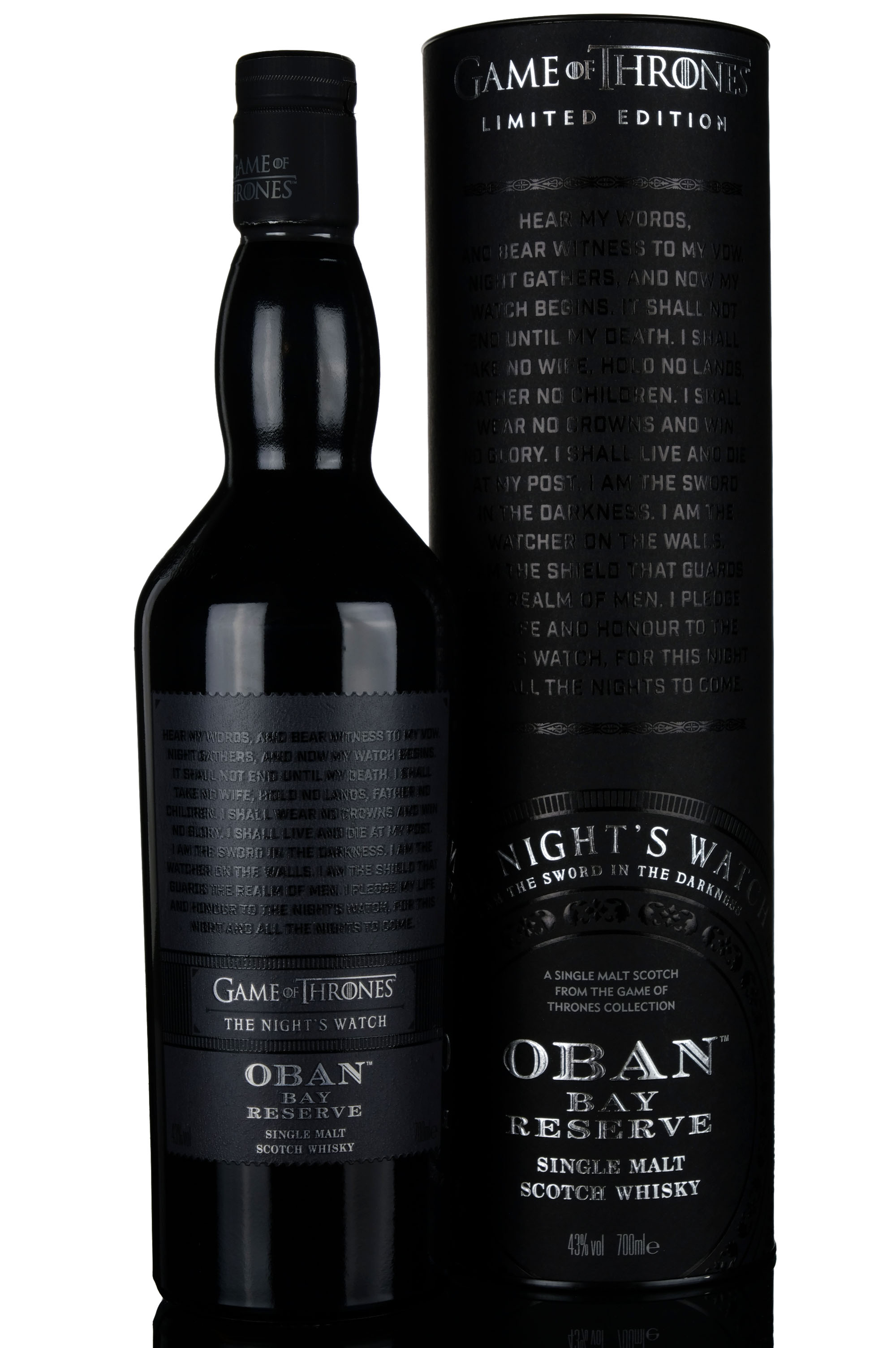 Oban Little Bay Reserve - The Nights Watch Game of Thrones