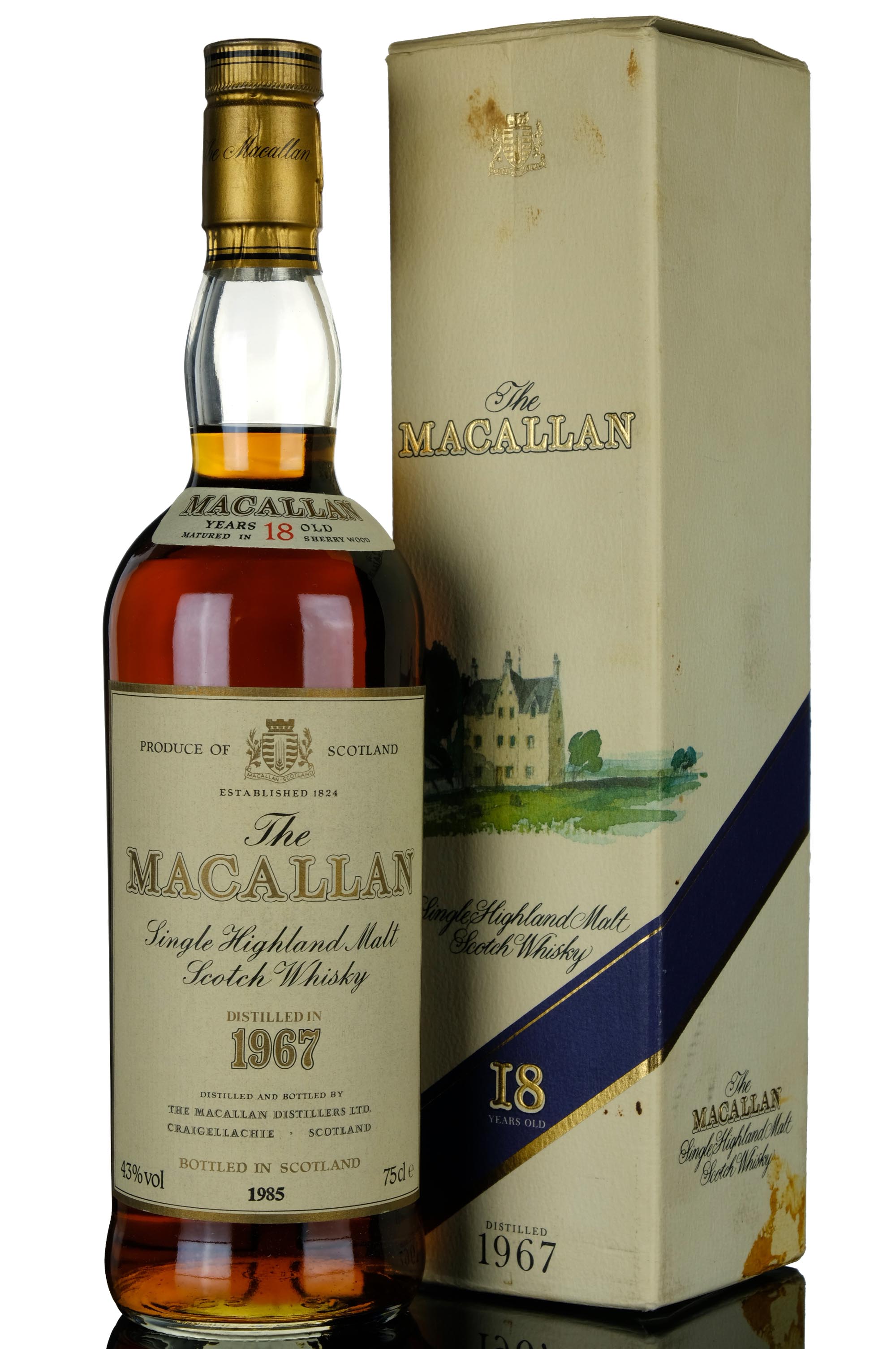 Macallan 1967-1985 - 18 Year Old - Sherry Cask