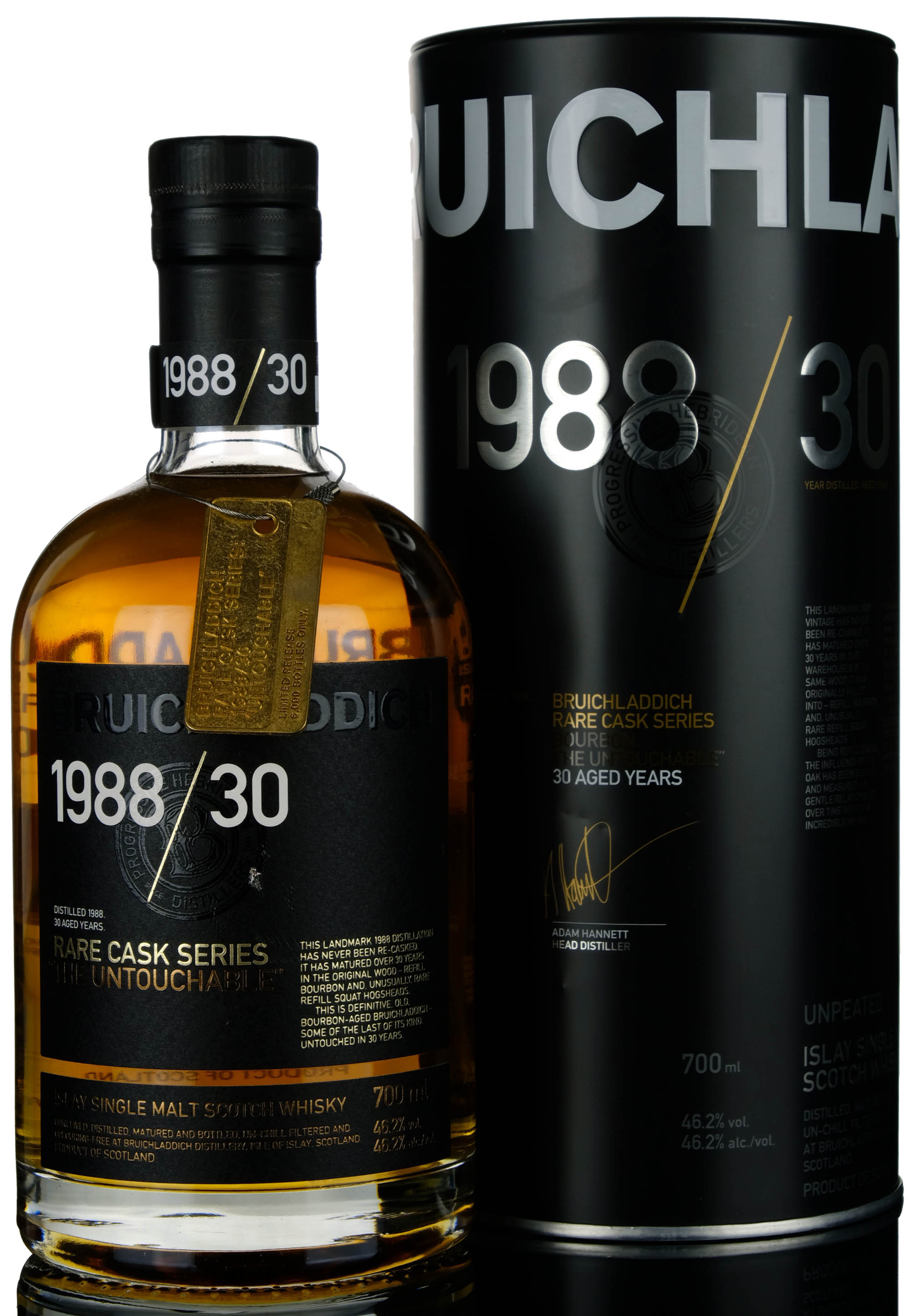 Bruichladdich 1988-2019 - 30 Year Old - Rare Cask Series - The Untouchable