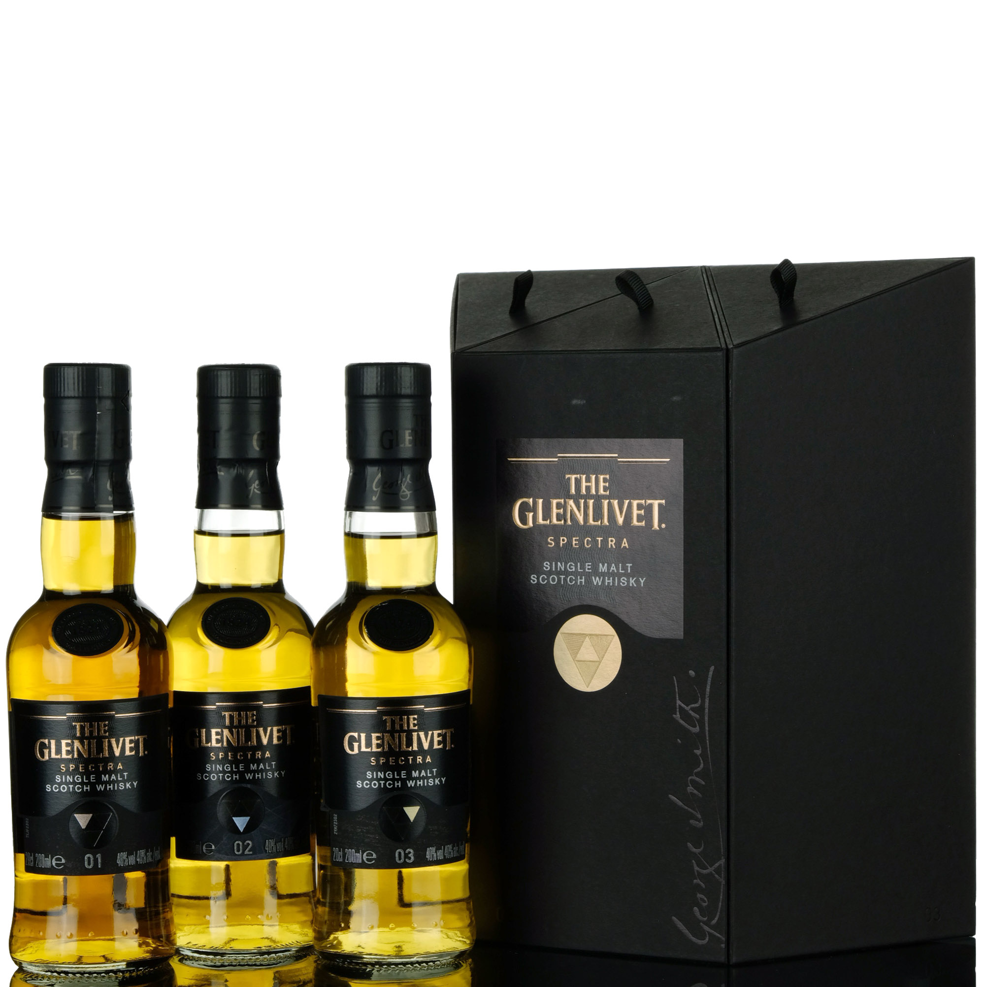 Glenlivet Spectra Box Set - 2019 Release - Quarter Bottle
