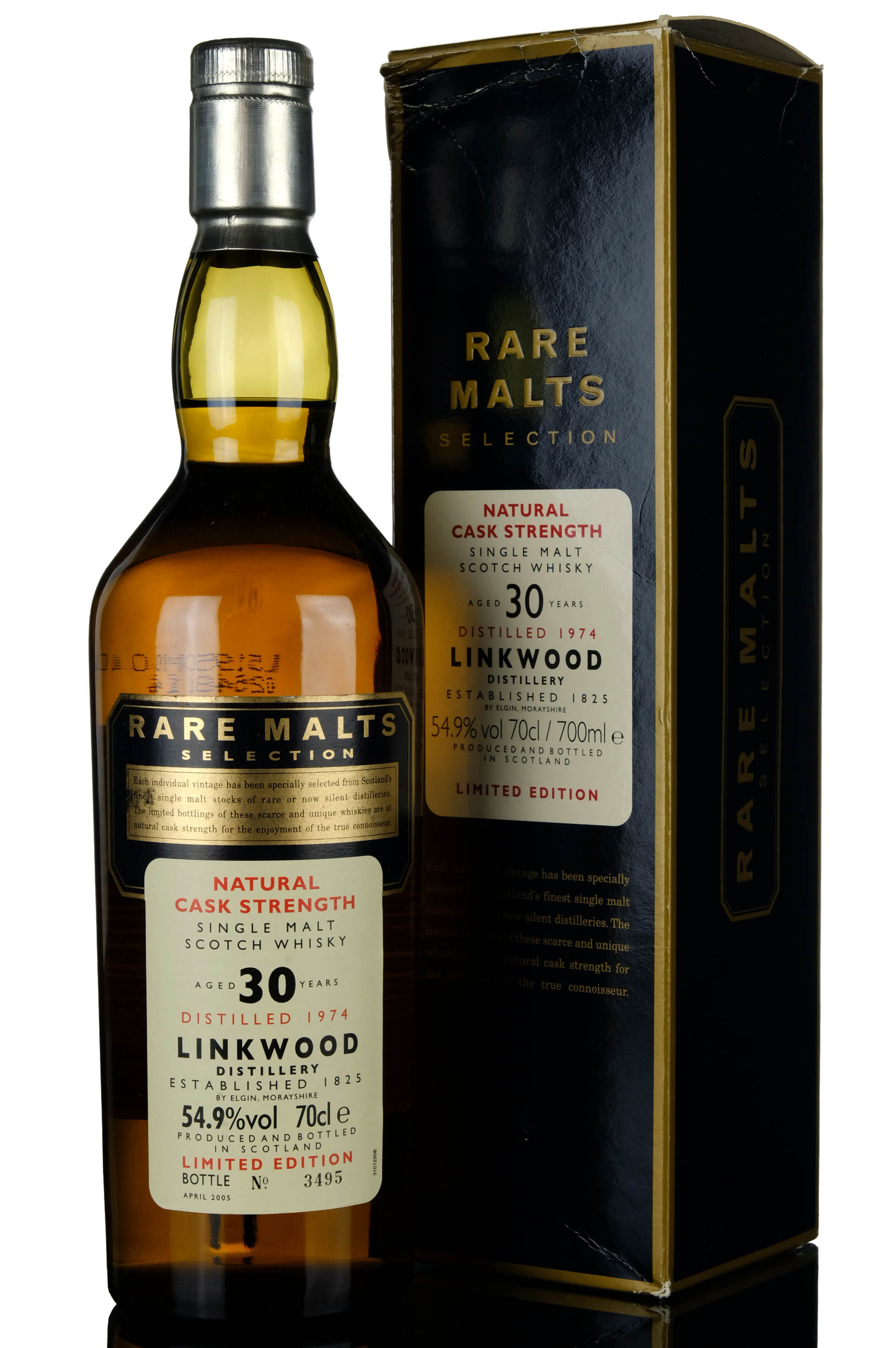 Linkwood 1974-2005 - 30 Year Old - Rare Malts 54.9%