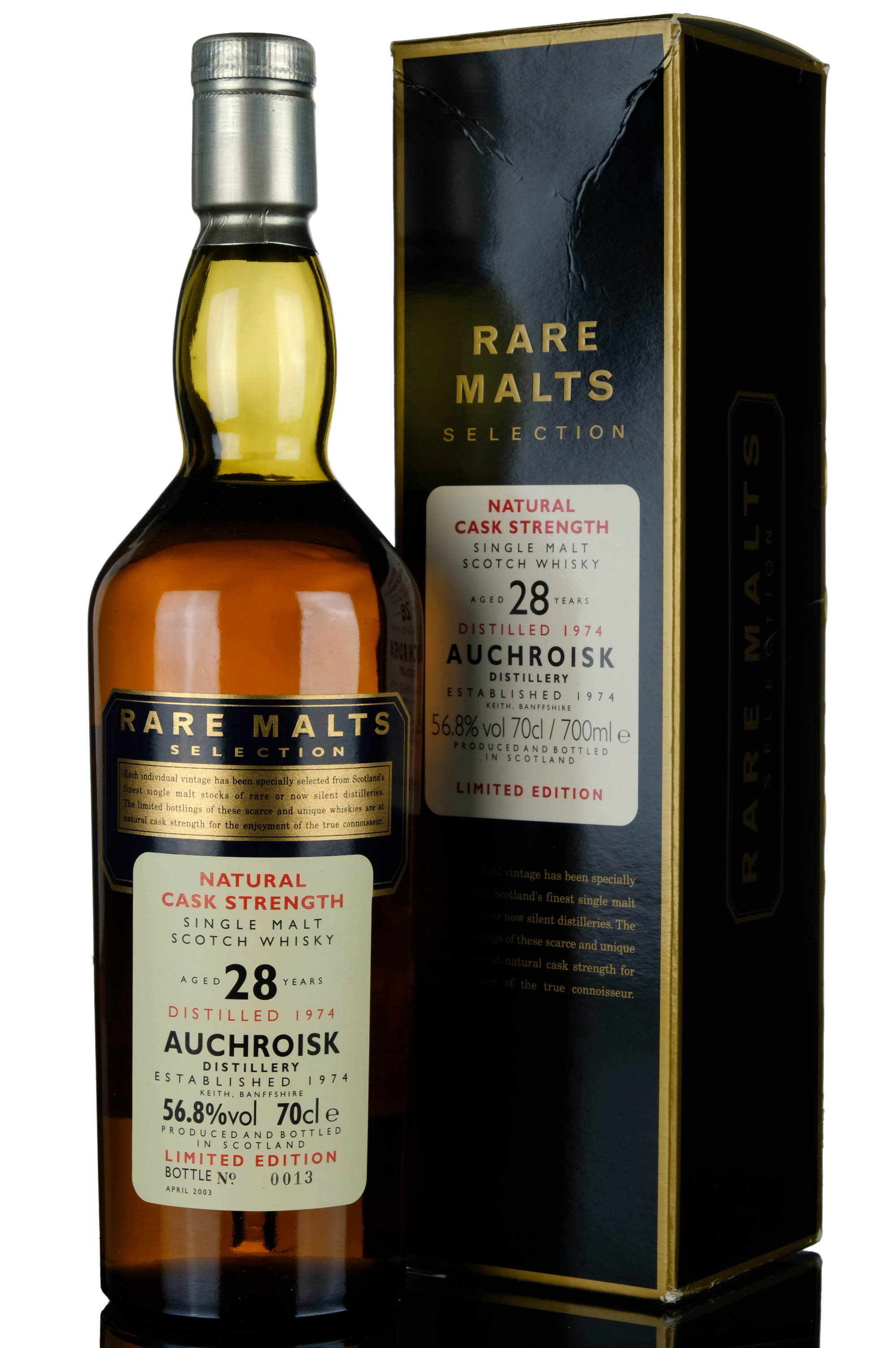 Auchroisk 1974-2003 - 28 Year Old - Rare Malts 56.8%