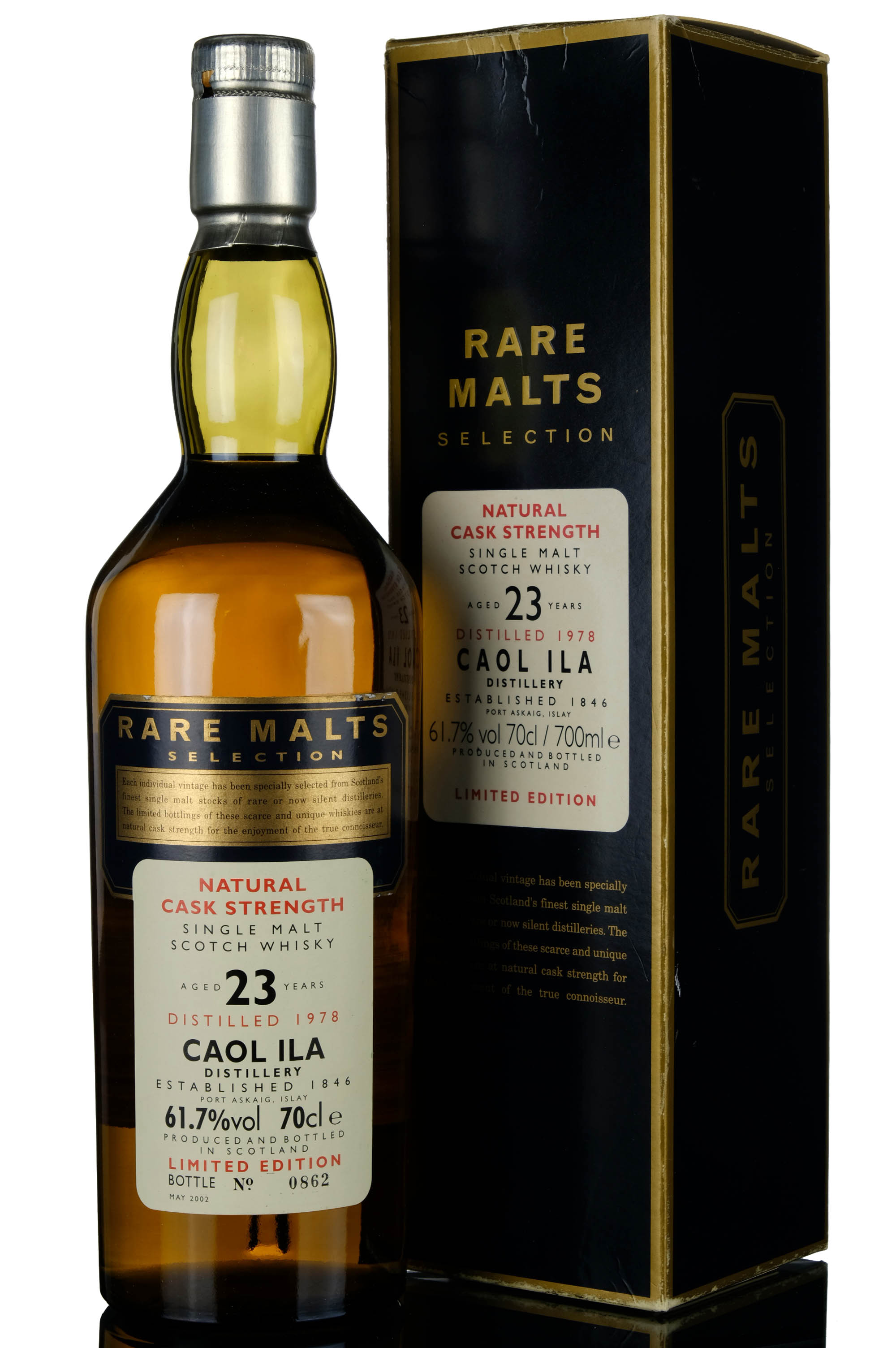 Caol Ila 1978-2002 - 23 Year Old - Rare Malts 61.7%