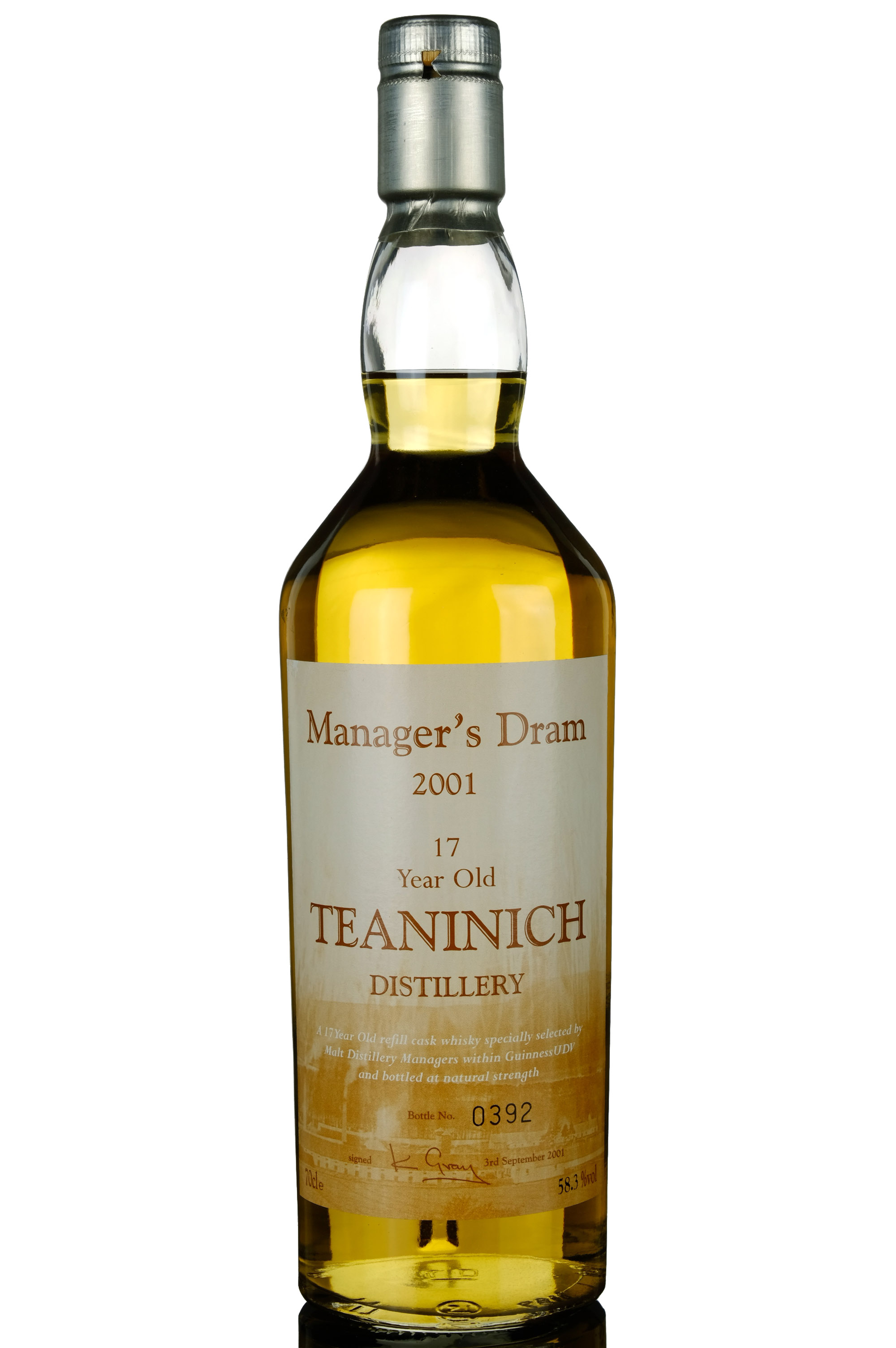 Teaninich 17 Year Old - Managers Dram 2001