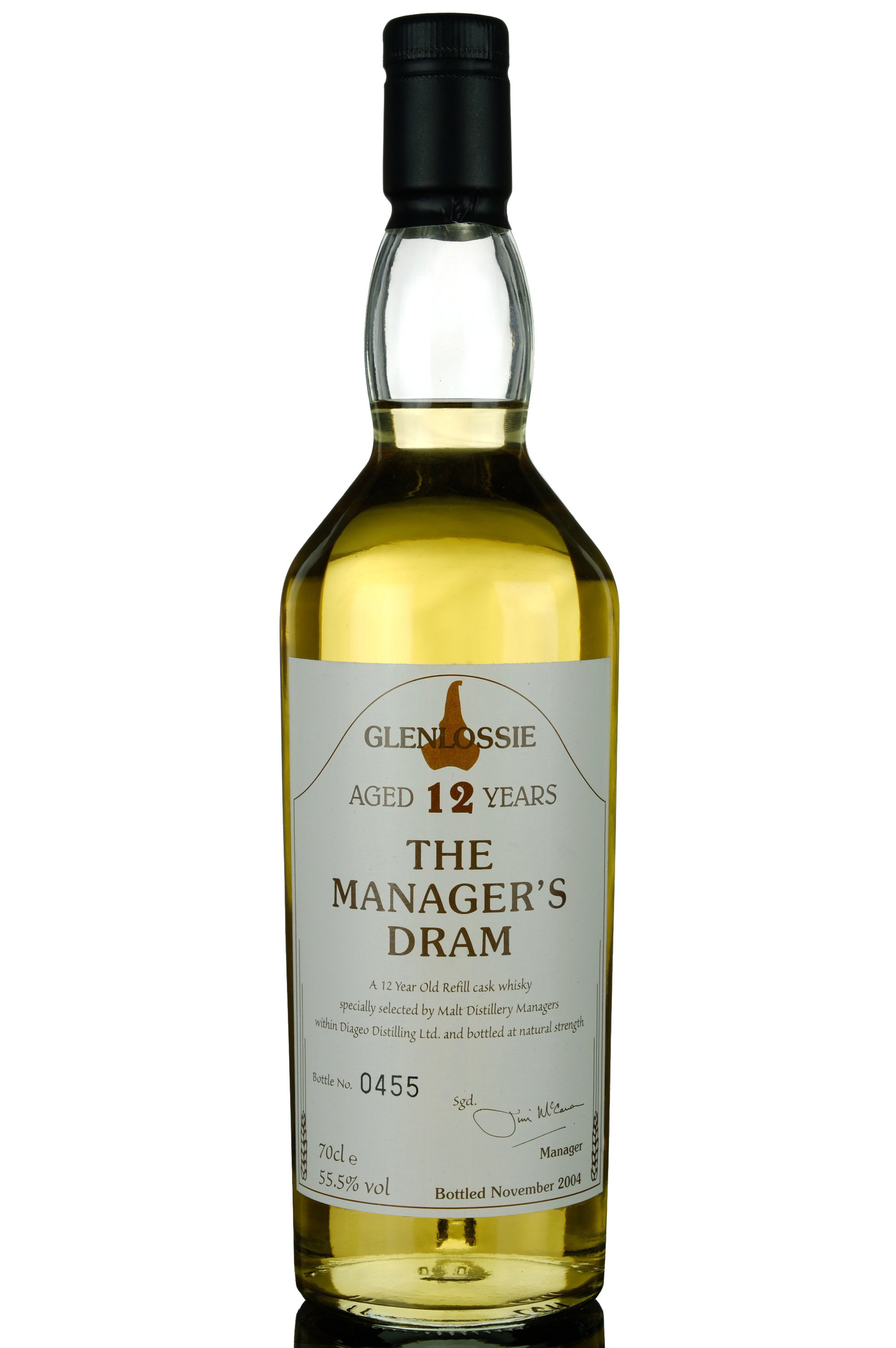 Glenlossie 12 Year Old - Managers Dram 2004