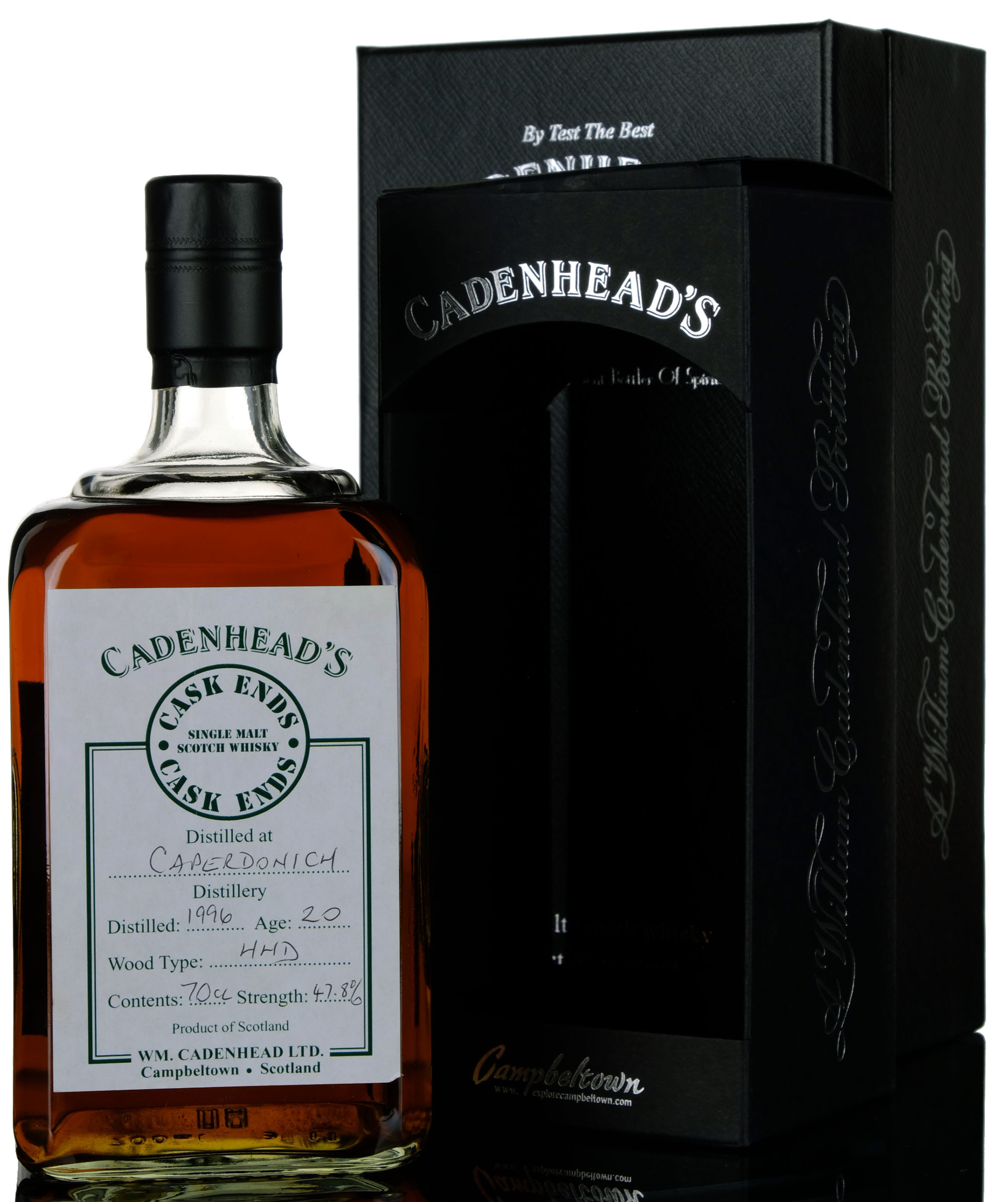 Caperdonich 1996 - 20 Year Old - Cadenheads Cask Ends