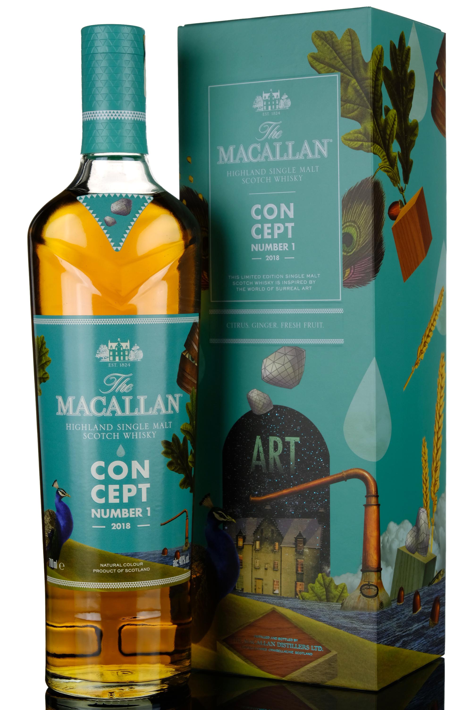 Macallan Concept Number 1 - The World Of Surreal Art - 2018 Release