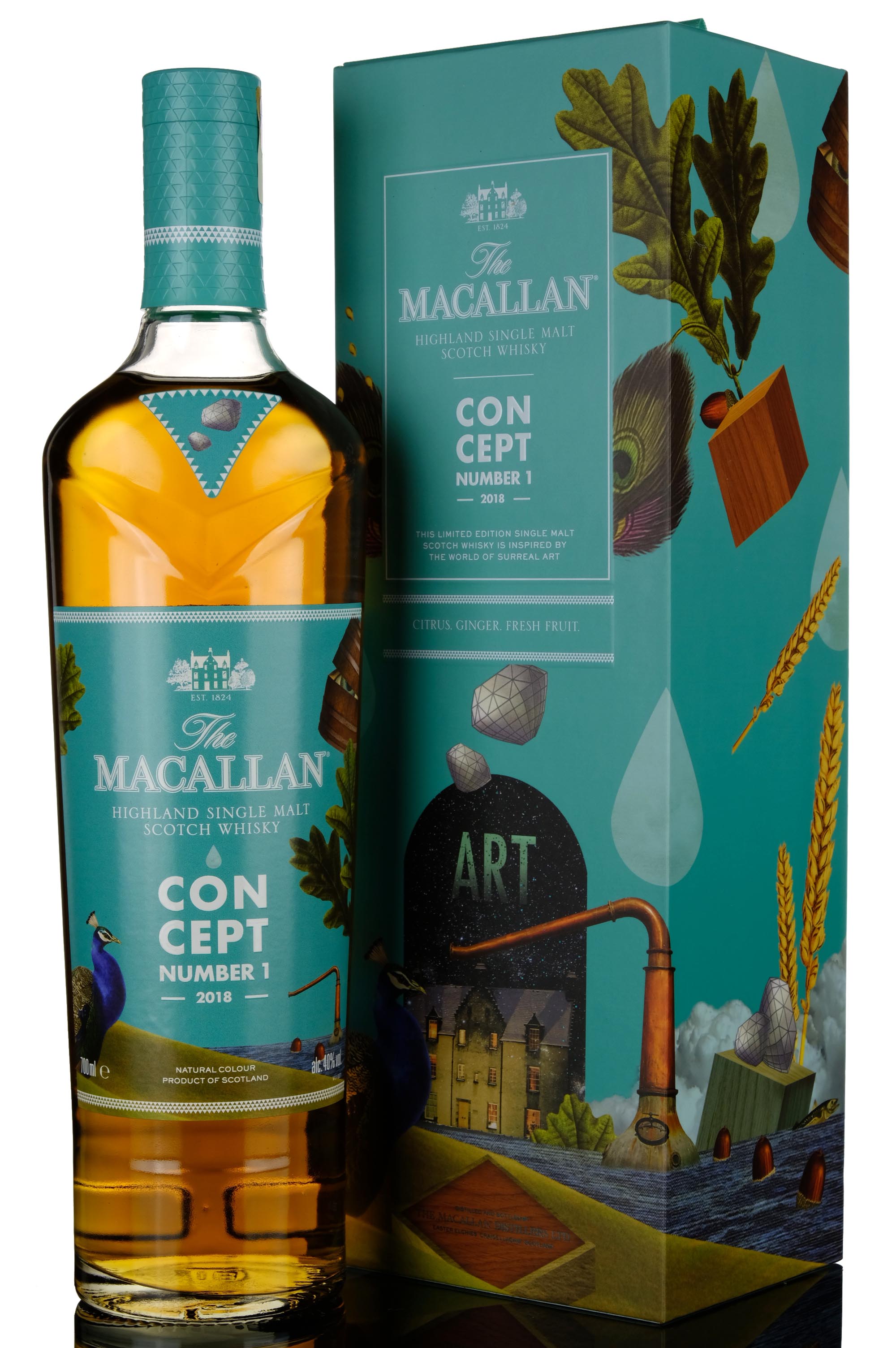 Macallan Concept Number 1 - The World Of Surreal Art - 2018 Release
