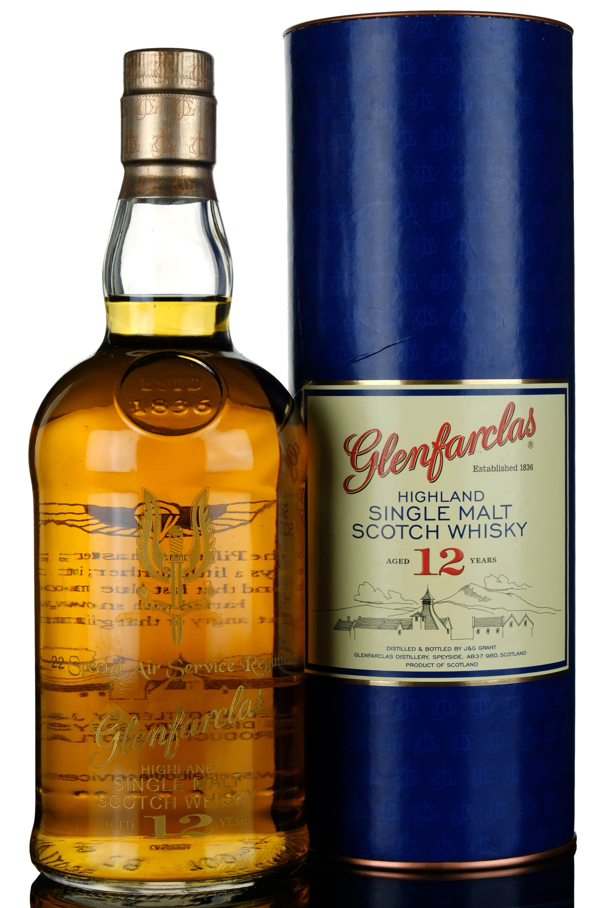 Glenfarclas 12 Year Old - 22 Special Air Service Regiment