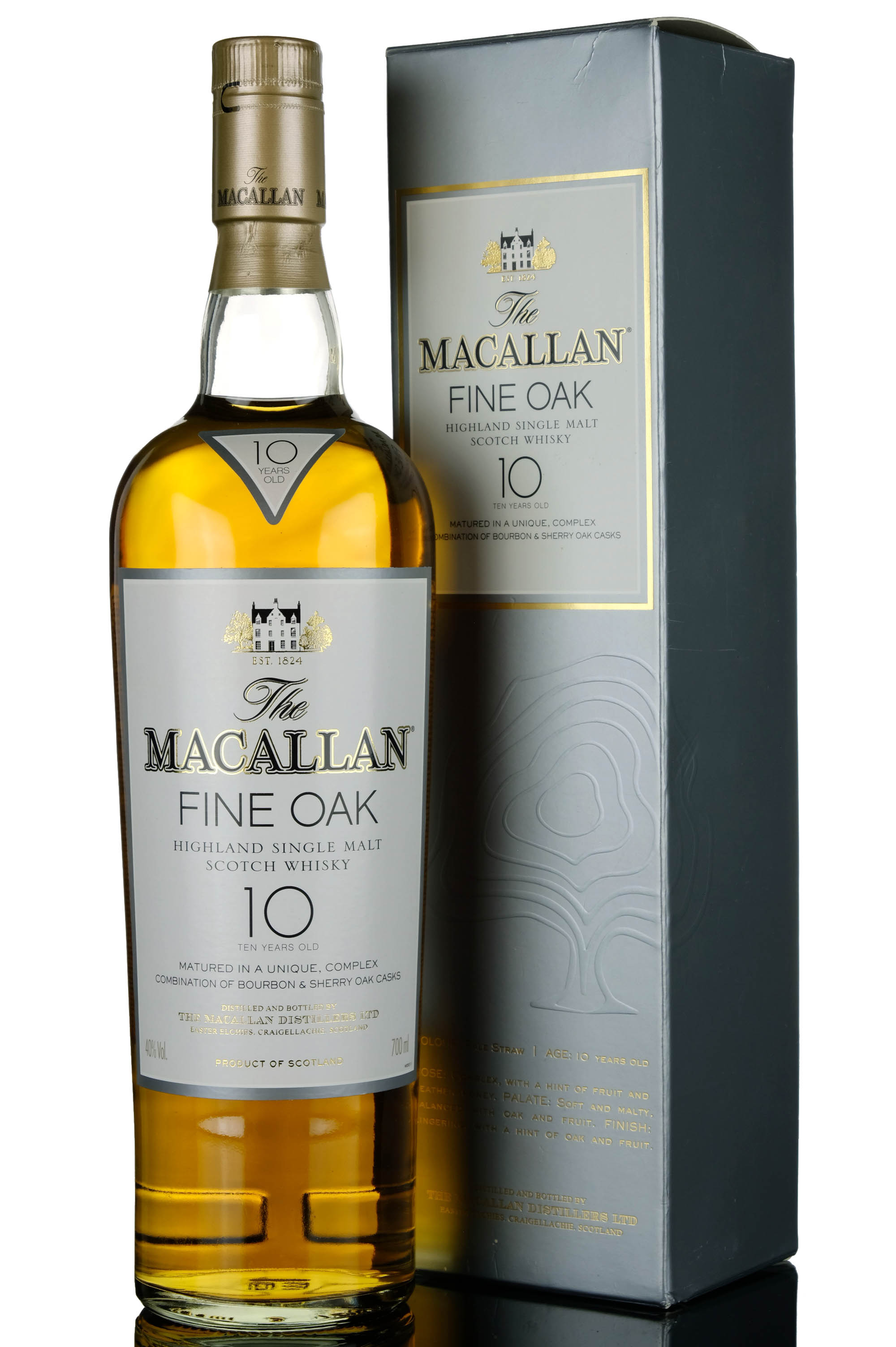 Macallan 10 Year Old - Fine Oak - Mid 2000s