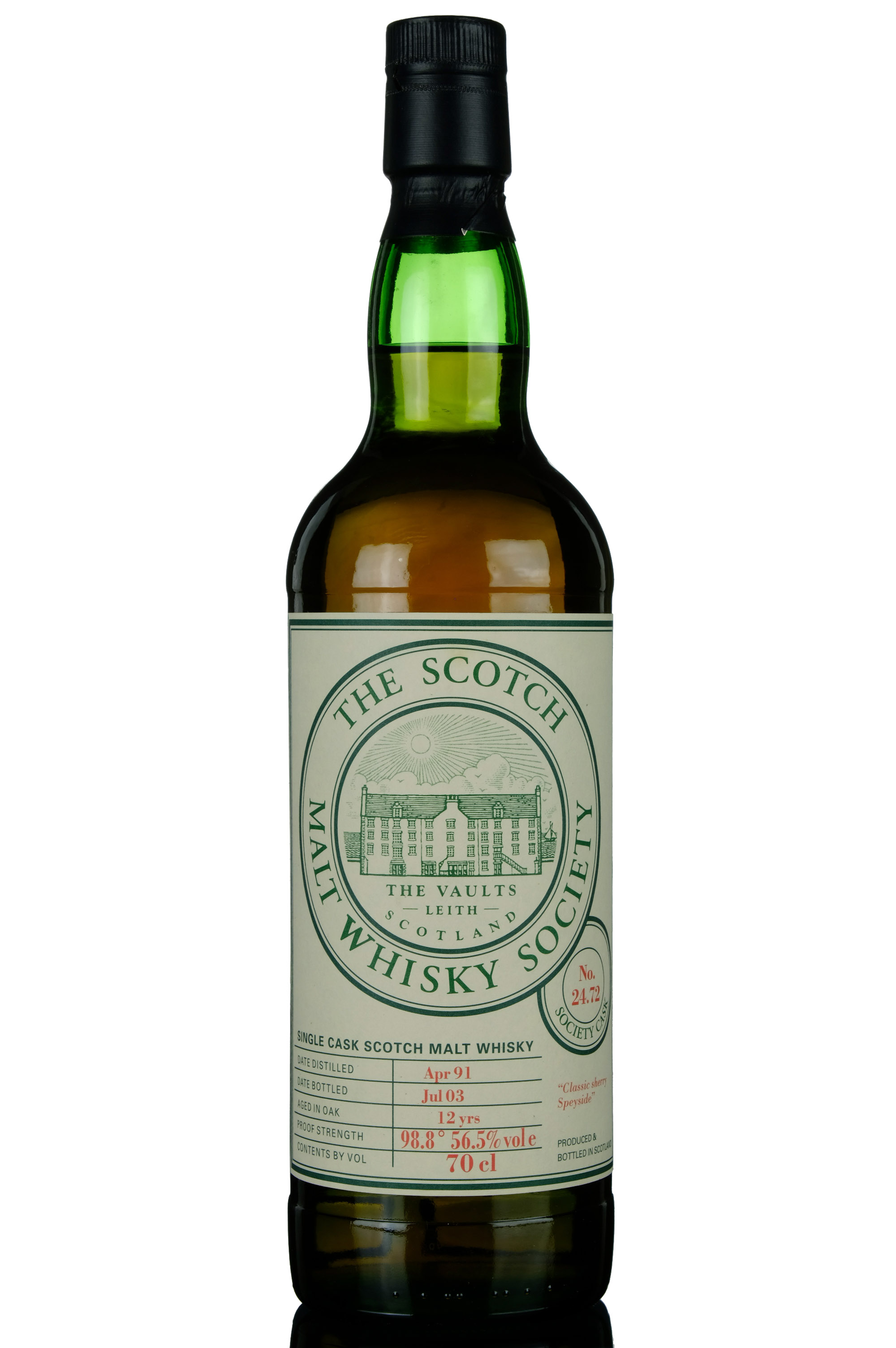 Macallan 1991-2003 - 12 Year Old - SMWS 24.72 - Classic Sherry Speyside
