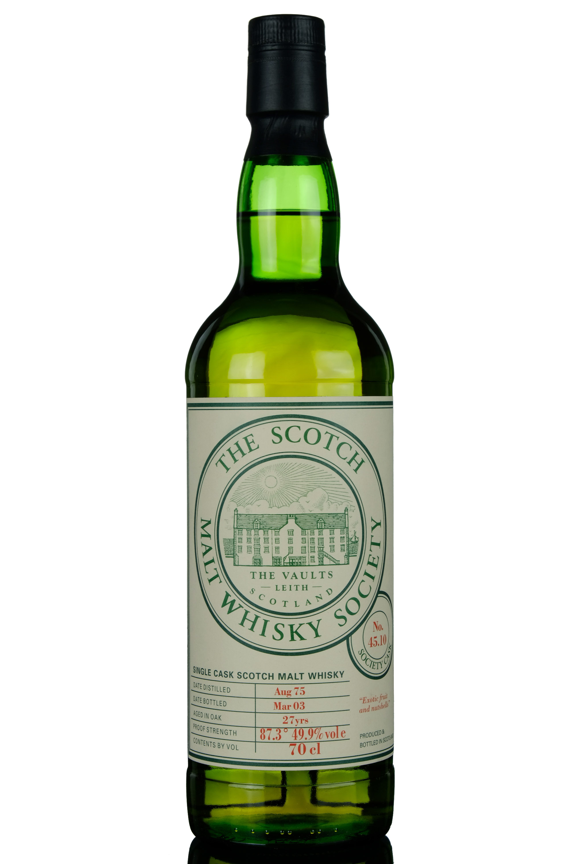 Dallas Dhu 1975-2003 - 27 Year Old - SMWS 45.10 - Exotic Fruit & Nutshells