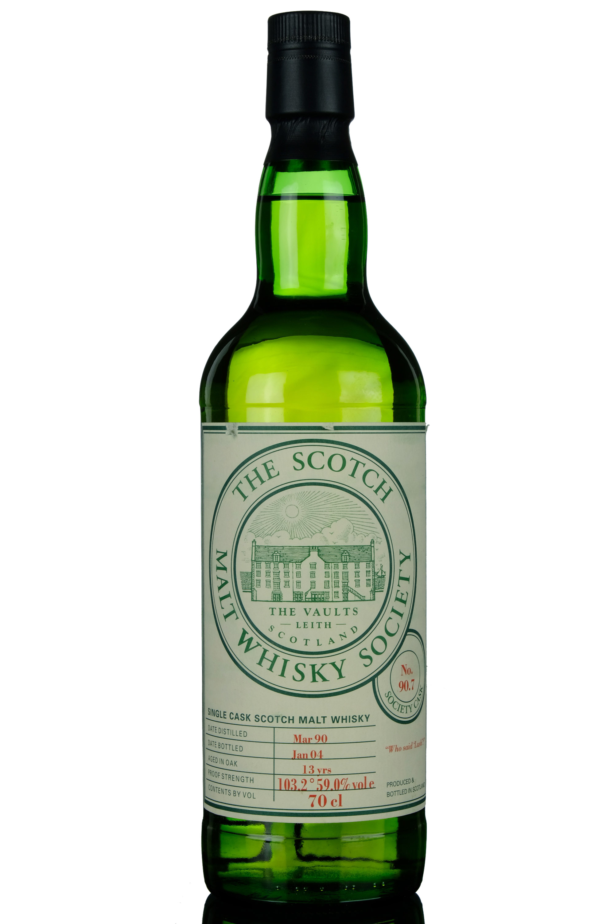 Pittyvaich 1990-2004 - 13 Year Old - SMWS 90.7 - Who Said 'Lush'
