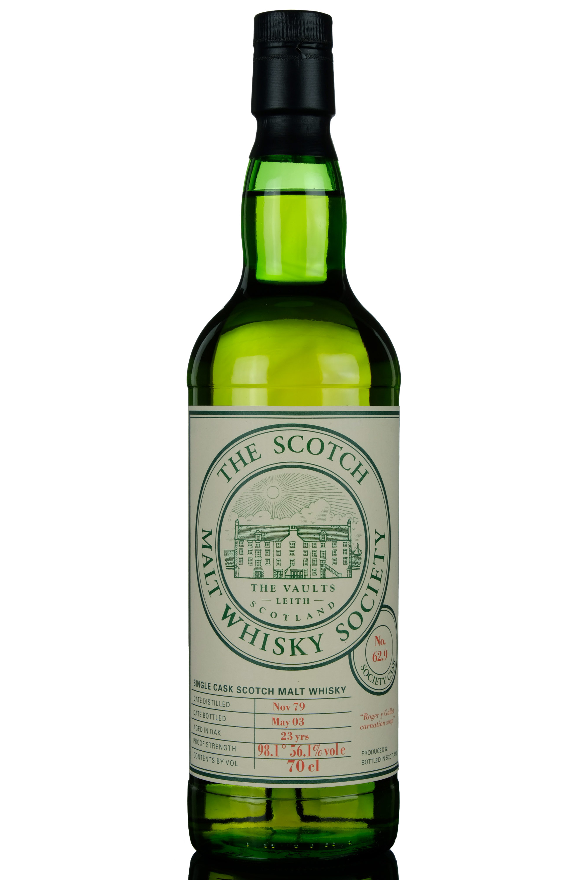 Glenlochy 1979-2003 - 23 Year Old - SMWS 62.9 - Roger Y Gallet Carnation Soap